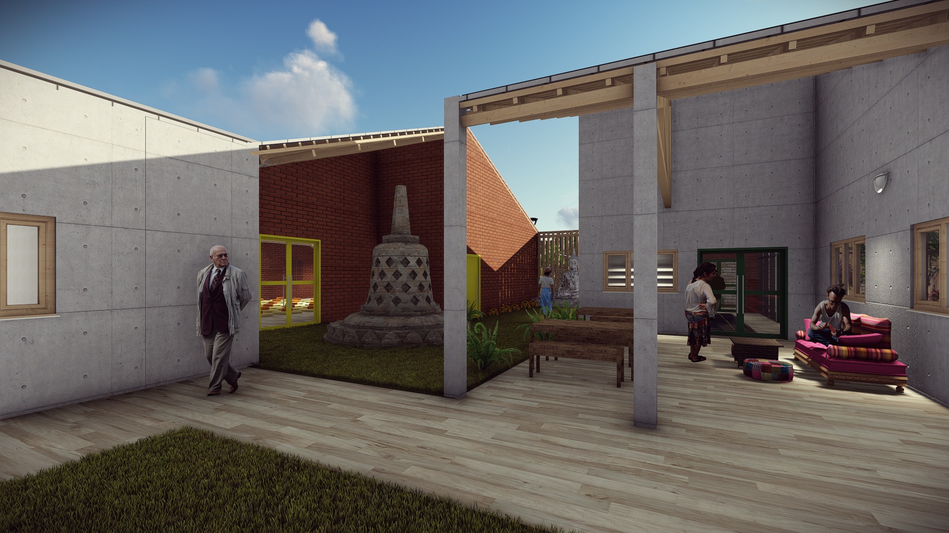 融合印度古老智慧的生态避难所和 SPA-12