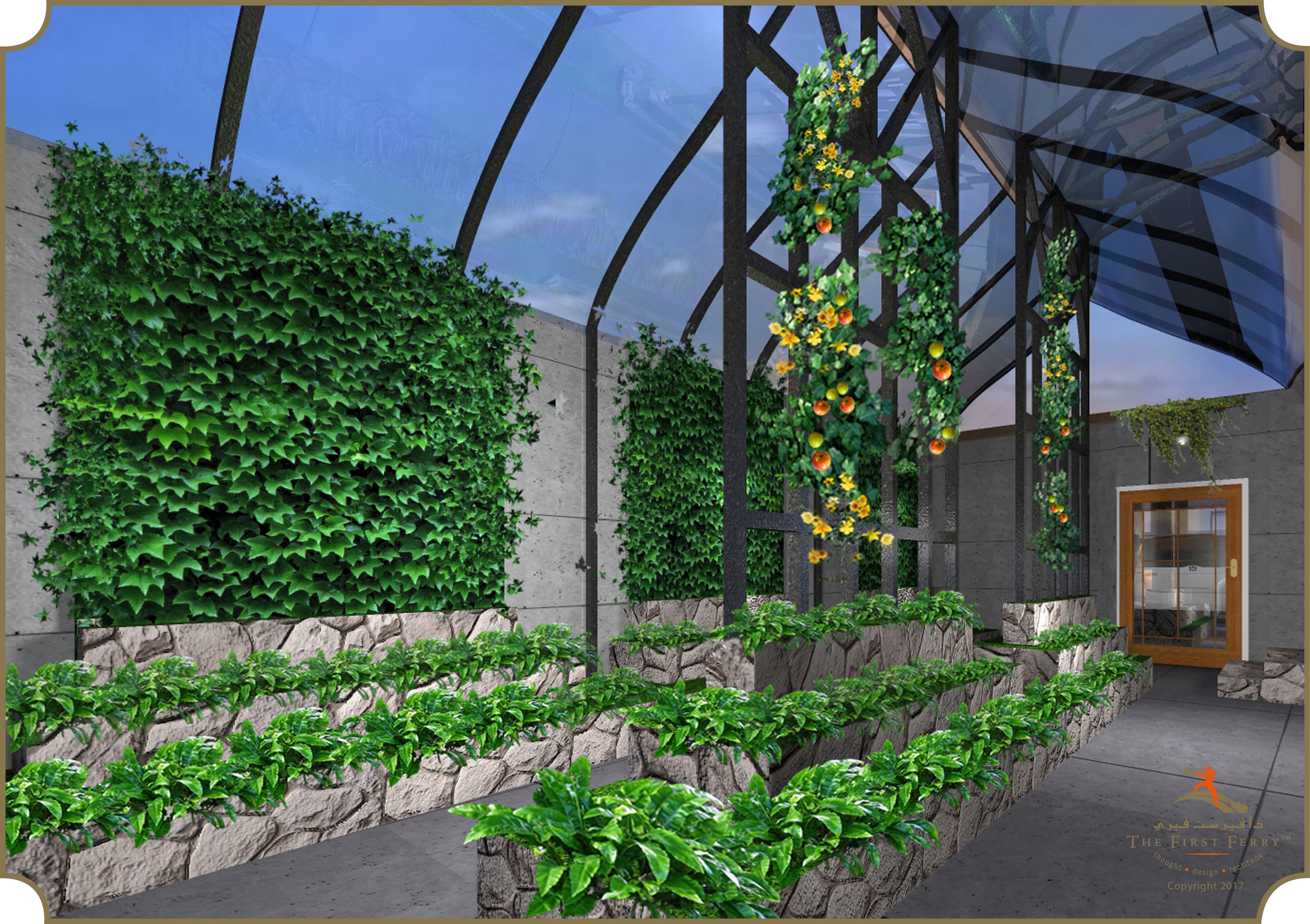 阿联酋沙迦别墅 | 现代与自然的和谐共生-9