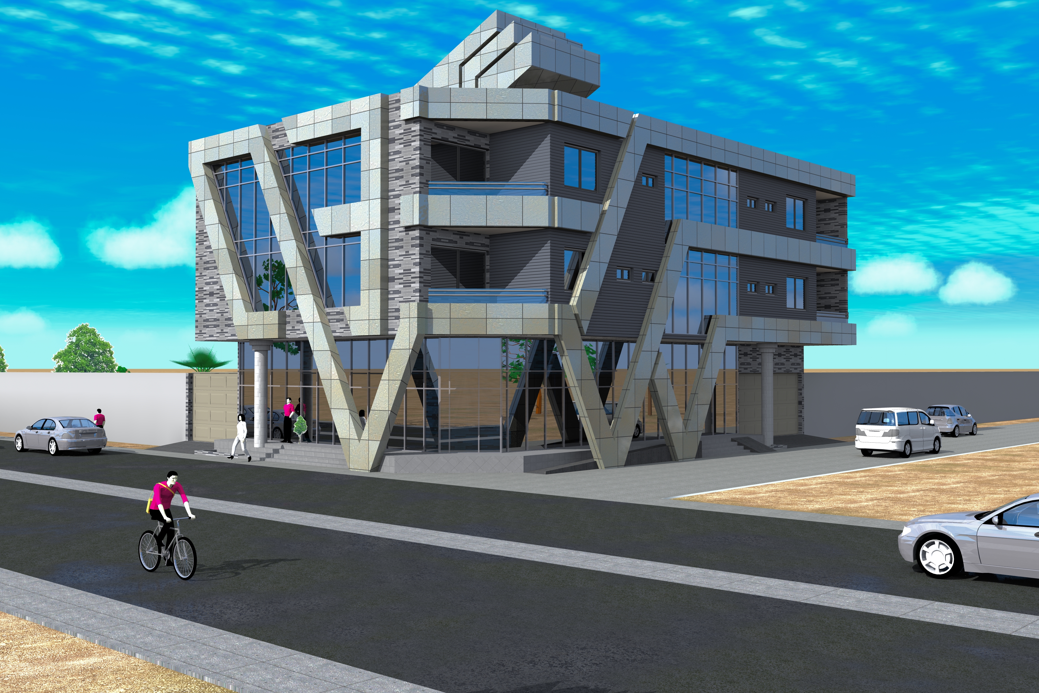 2017 年未实现的建筑项目 | Bamako 大楼设计-0