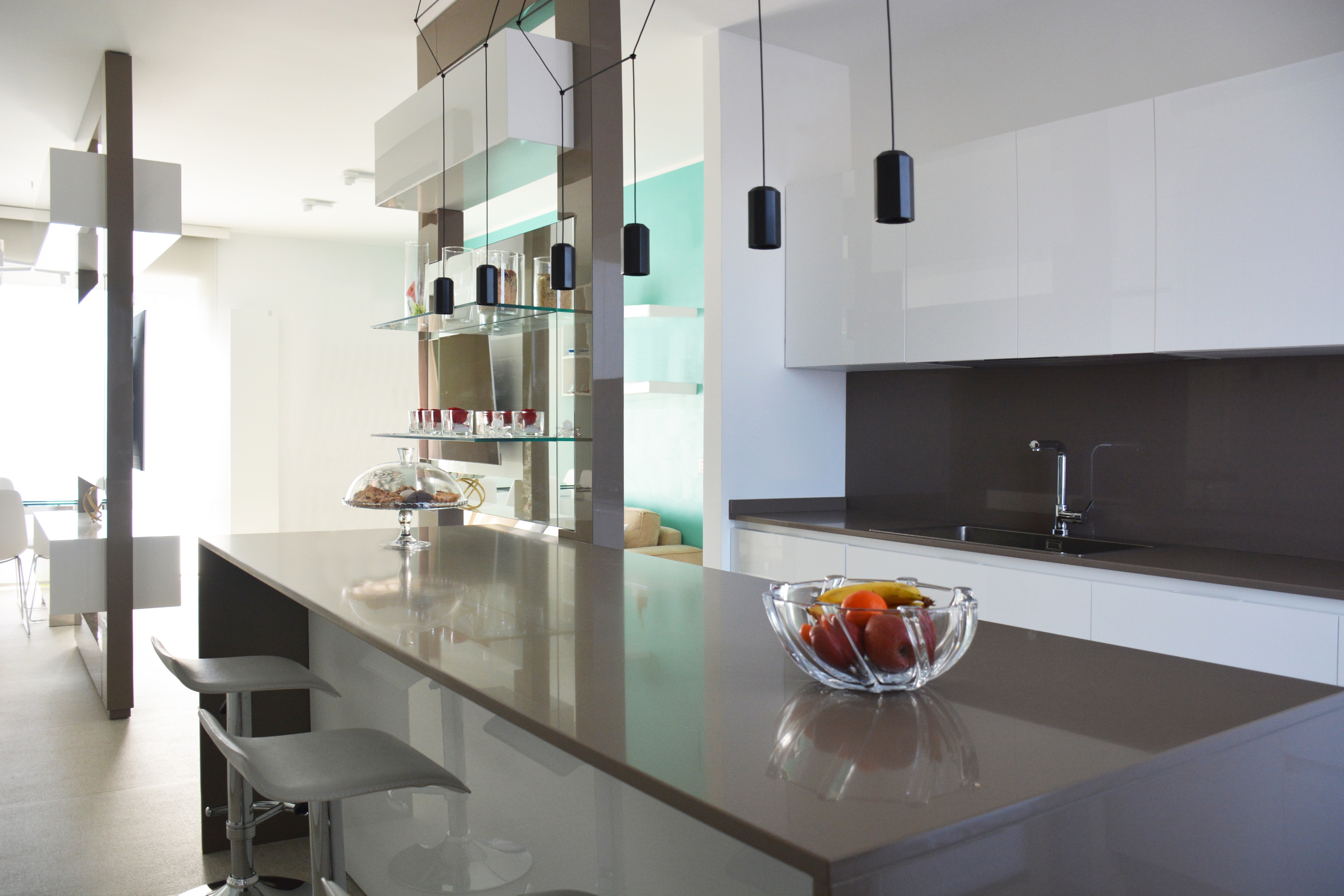 空间融合,功能无限·小户型公寓设计案例-4