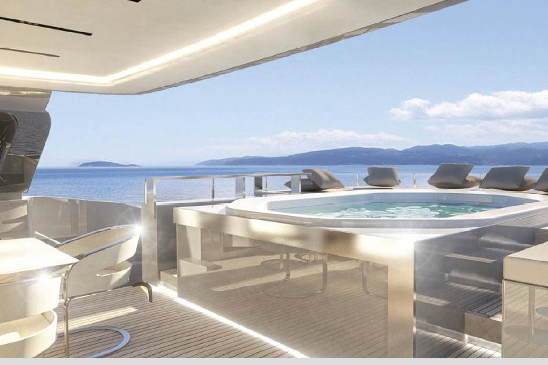 船舶室内设计团队打造 50 米豪华游艇内饰-43