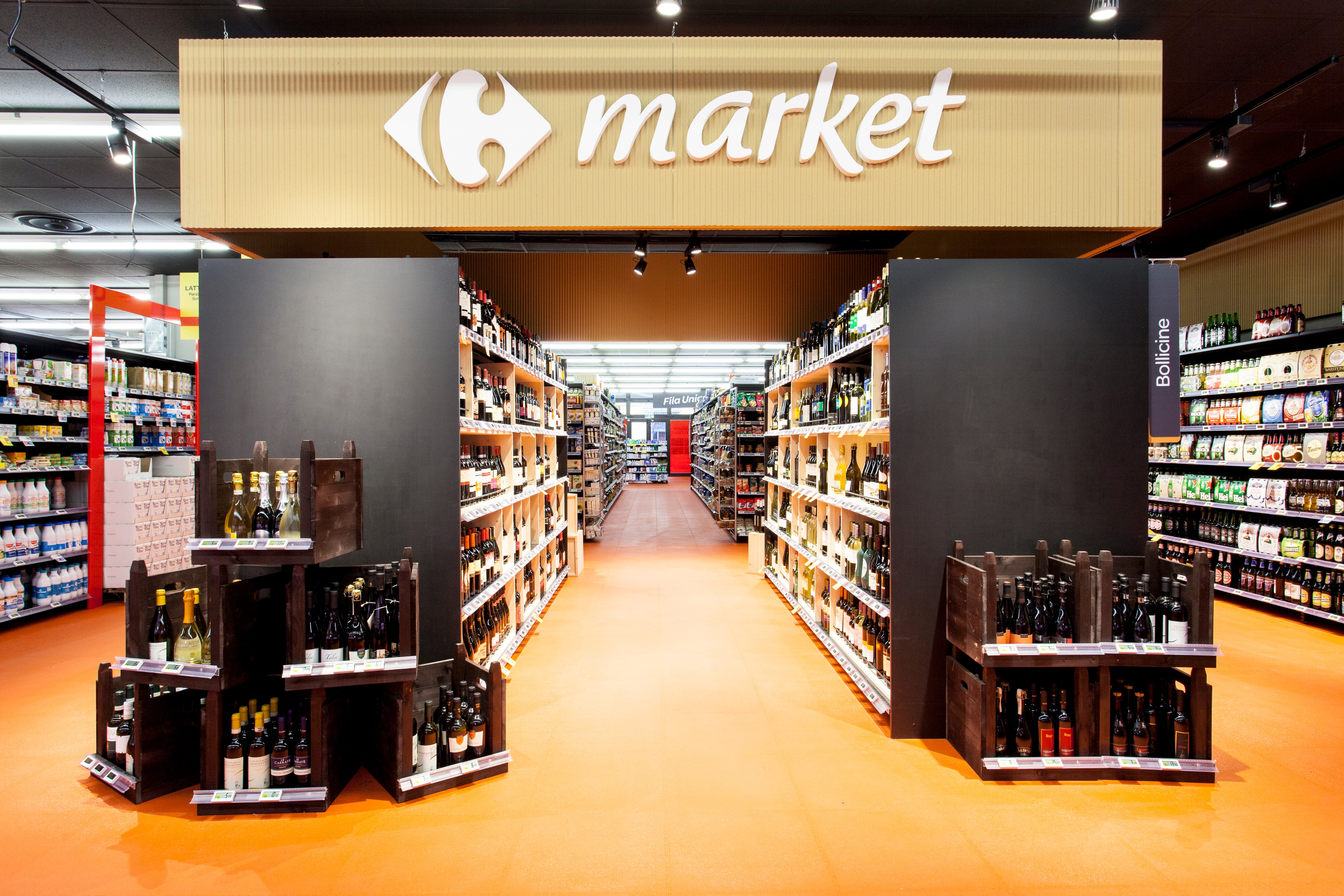 意大利博洛尼亚 Carrefour Market 超市室内设计案例-6