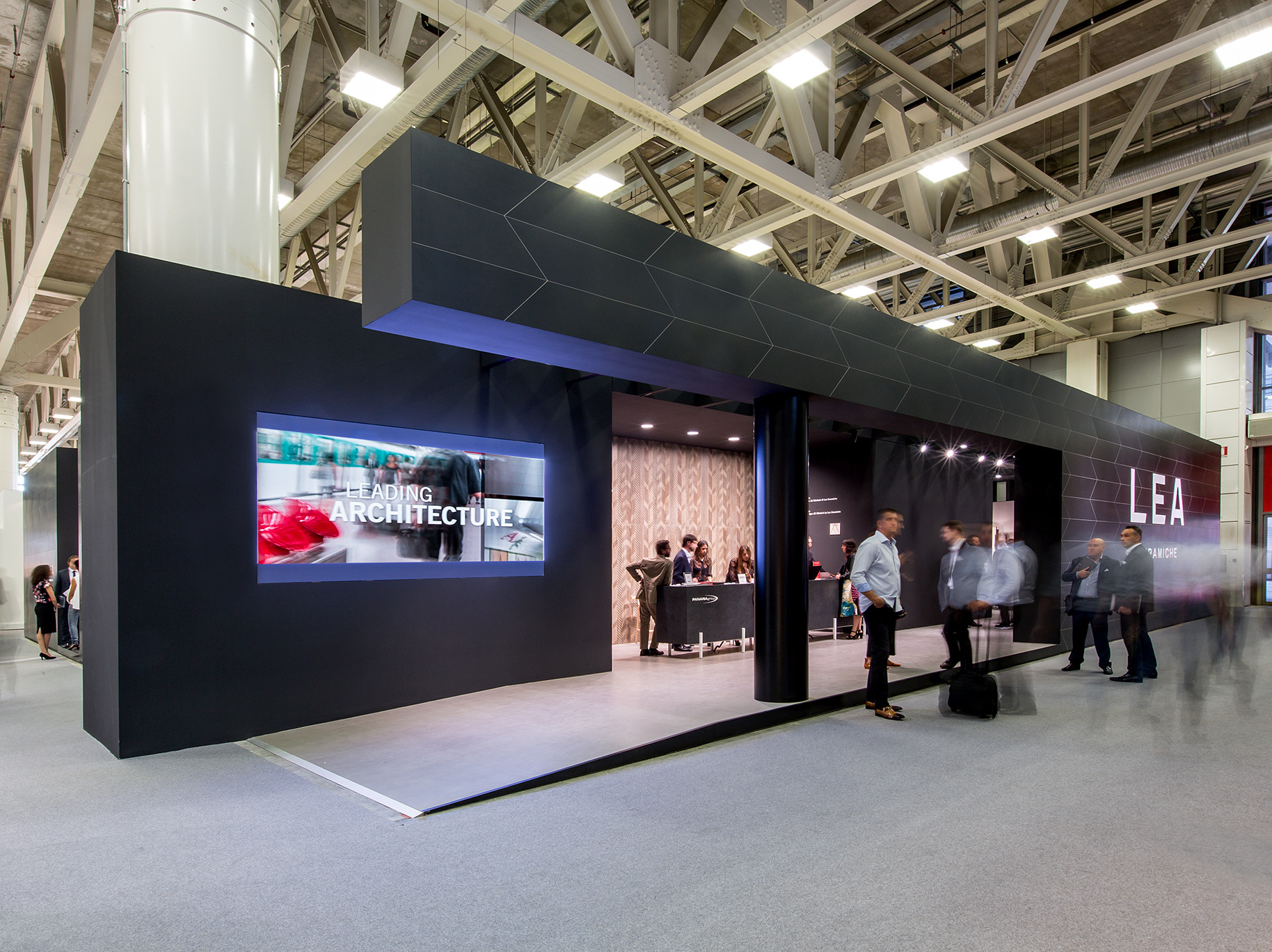 博洛尼亚 Cersaie 展会 LEA 陶瓷展台设计-15