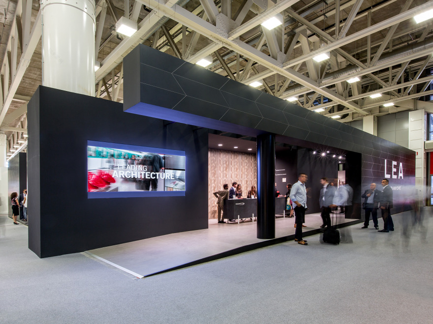 博洛尼亚 Cersaie 展会 LEA 陶瓷展台设计-15