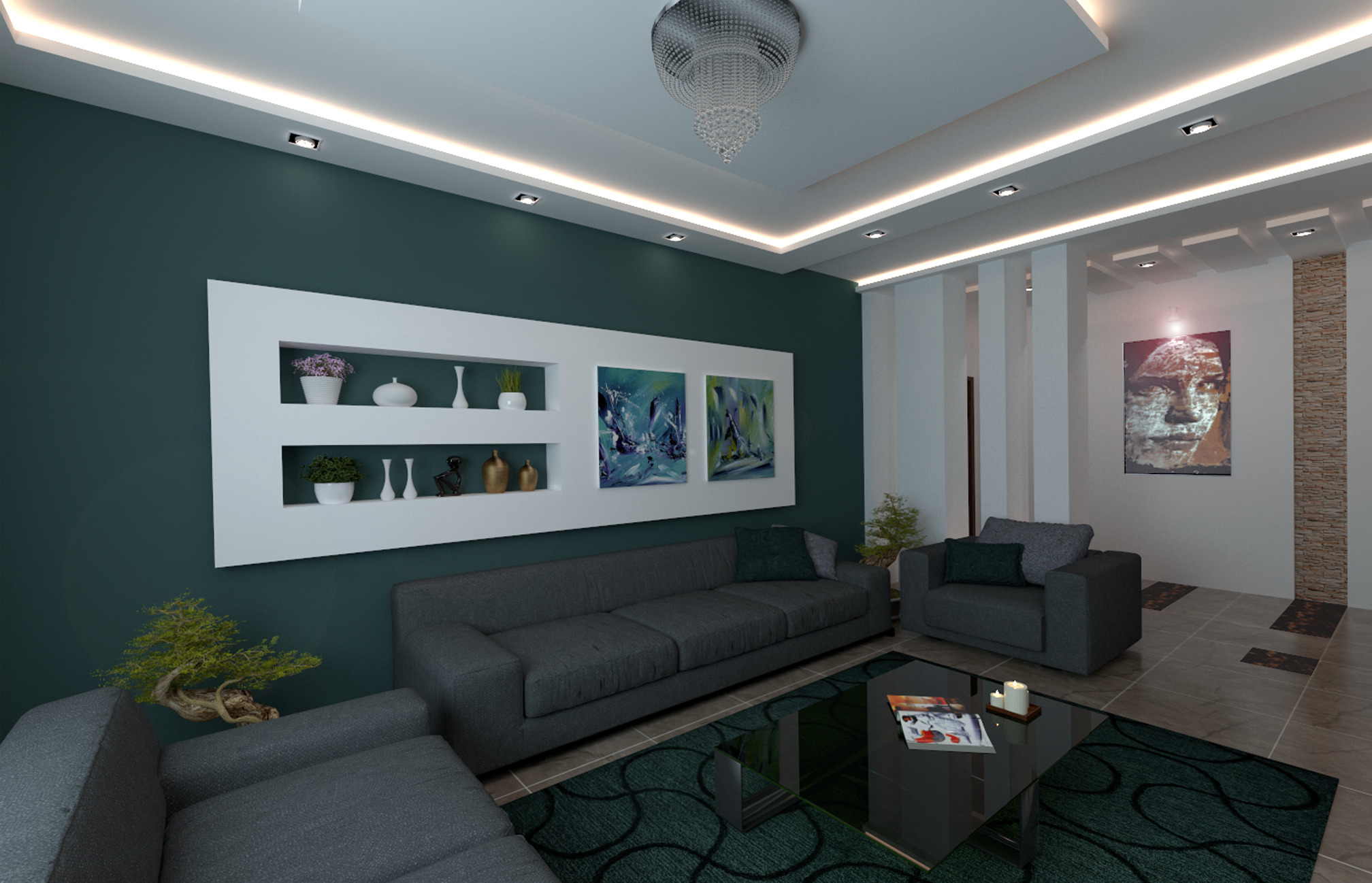 2017 年别墅 M.B.S 室内设计 | 定制家具与空间完美融合-0