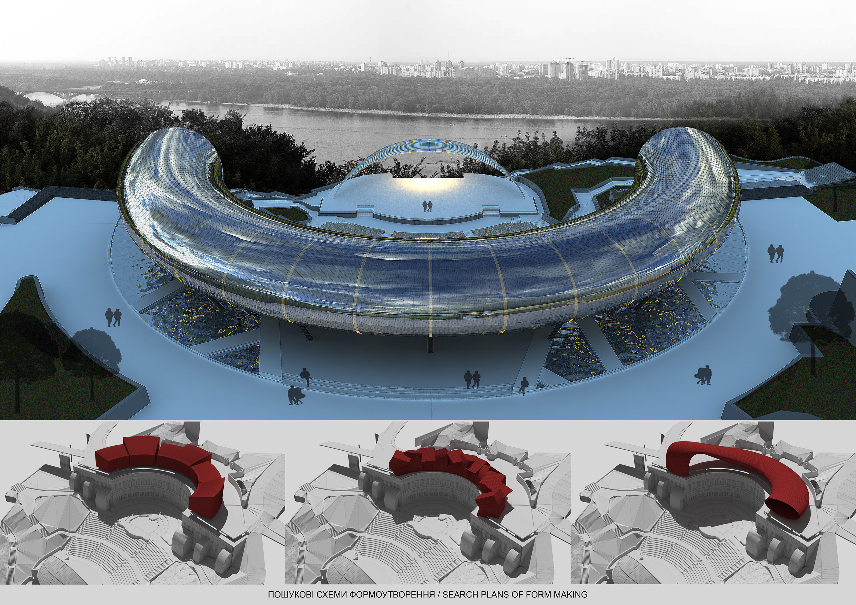 乌克兰基辅绿色剧场重建,古堡重生为艺术新地标-6