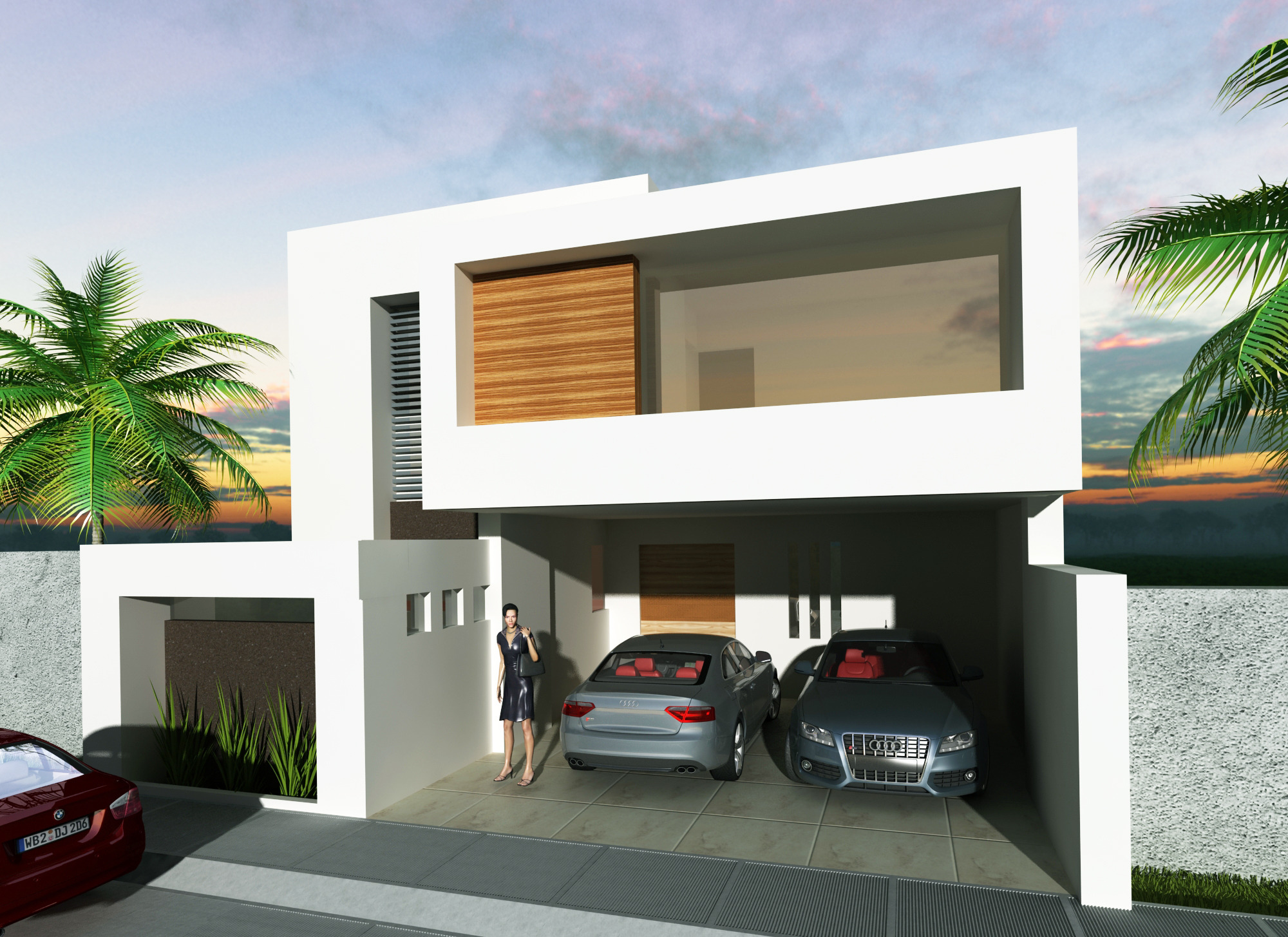 墨西哥风情独栋住宅设计-6