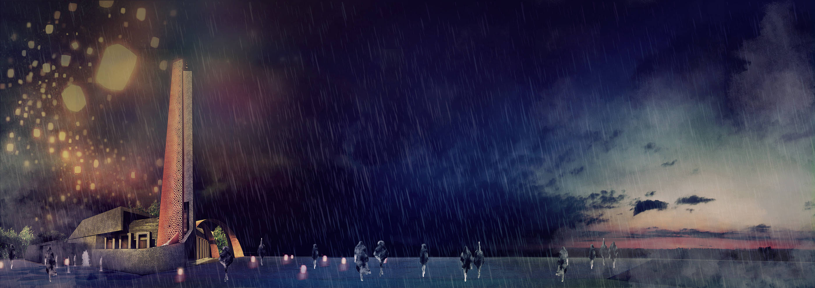 文化穆斯林中心 | 现代清真寺设计-4