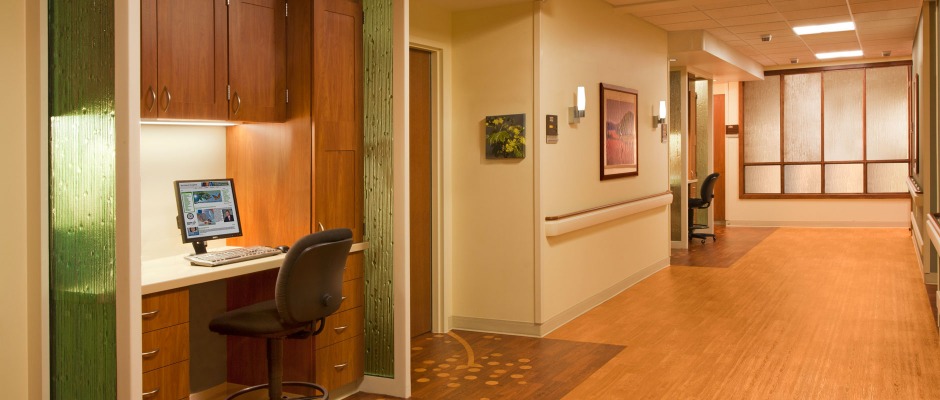 里奇兰医院创新护理体验，打造温馨室内空间-7