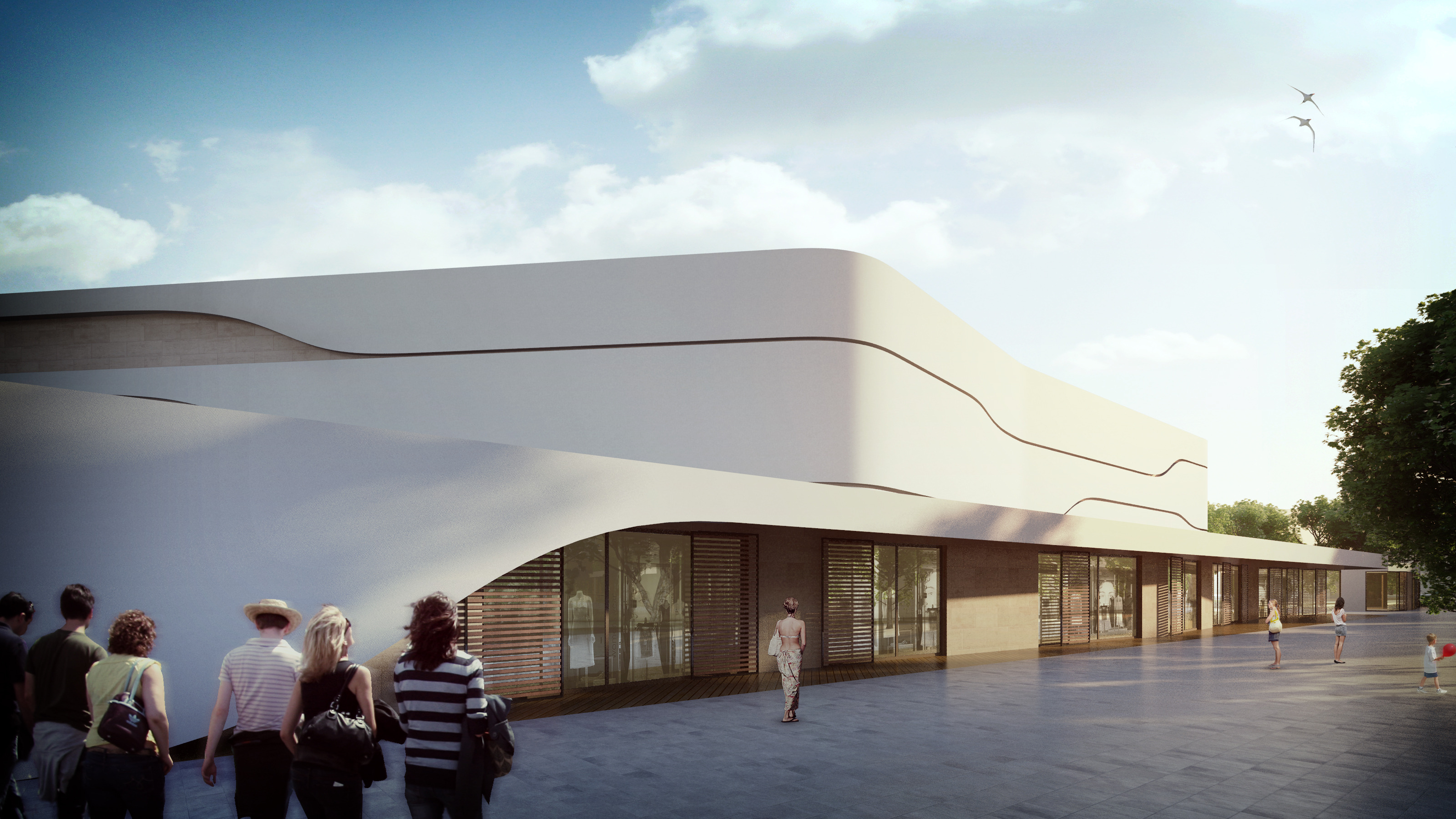 滨湖酒店设计概念-1