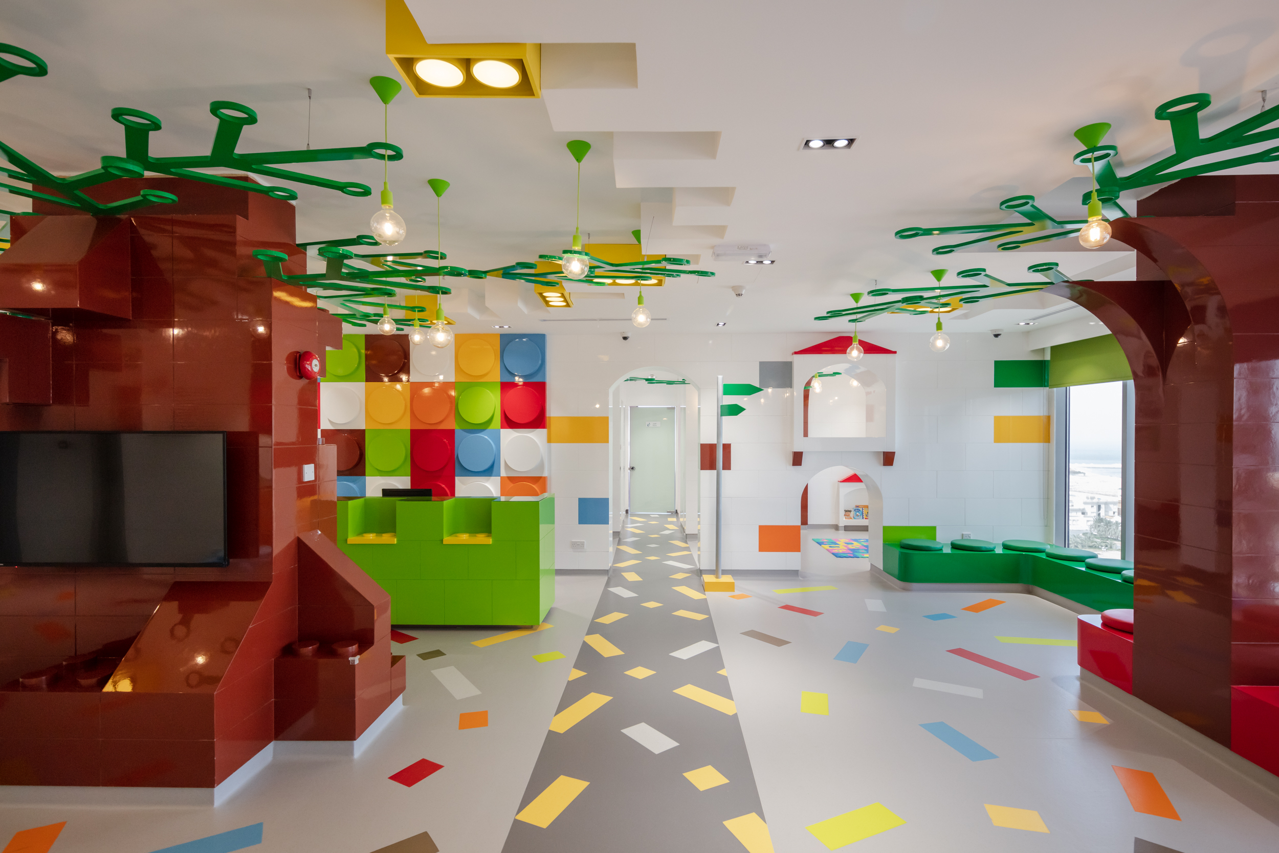 乐高主题儿童牙科诊所，打造奇幻诊疗空间-13