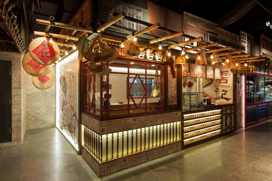 融合马来文化的美食空间——吉姆马来西亚美食摊-0