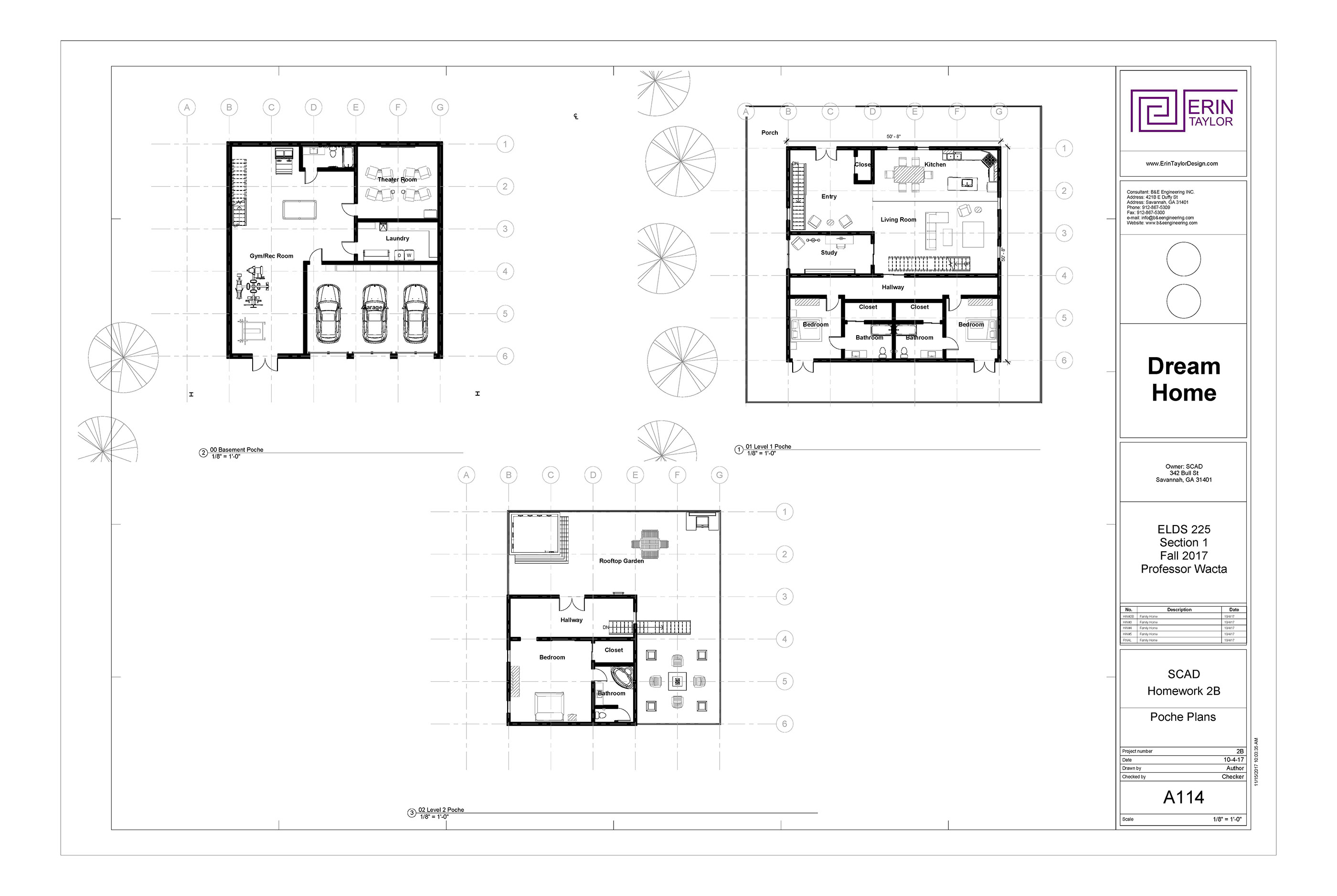Revit House Plan Construction Document-12