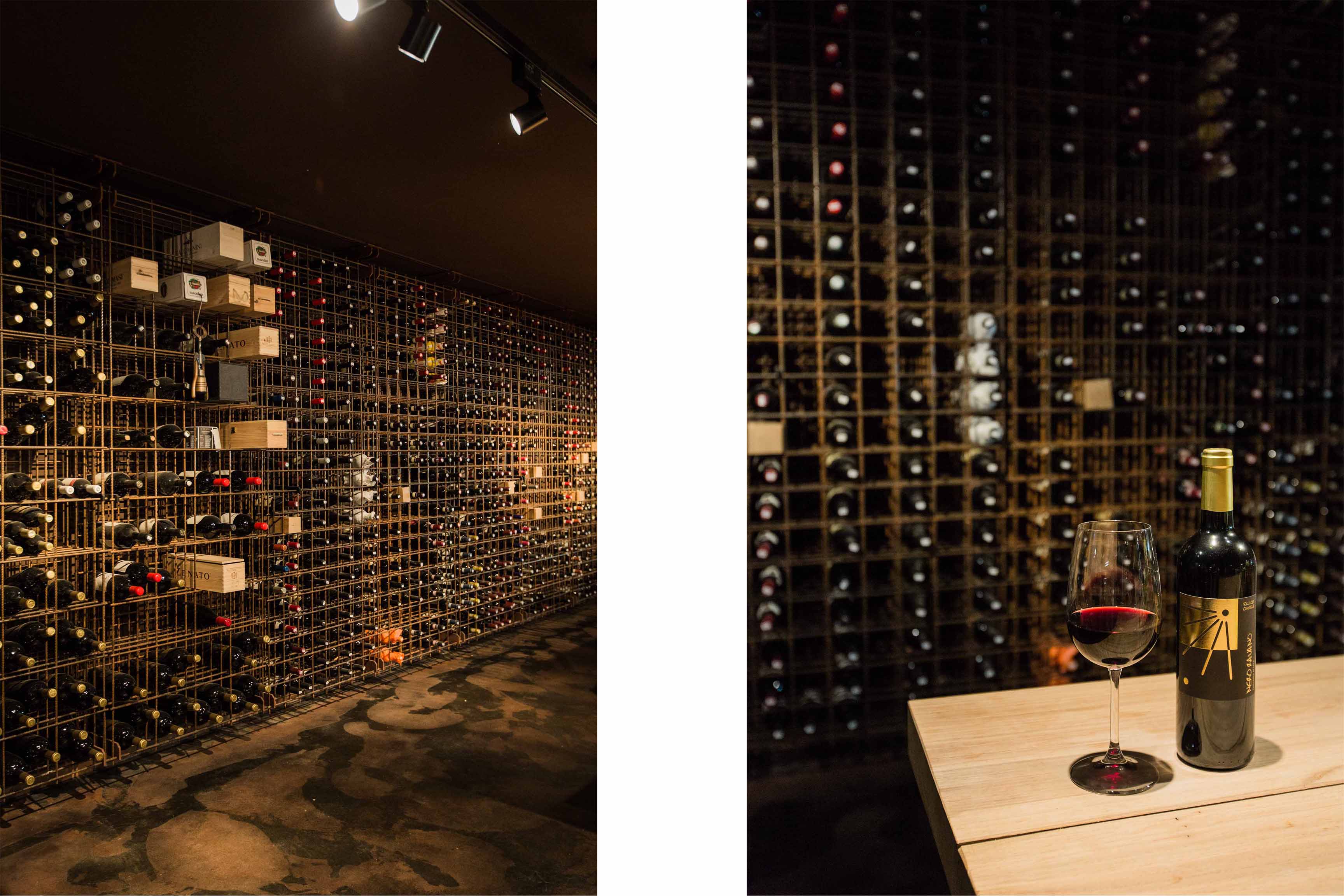 意大利地下葡萄酒图书馆餐厅设计-5