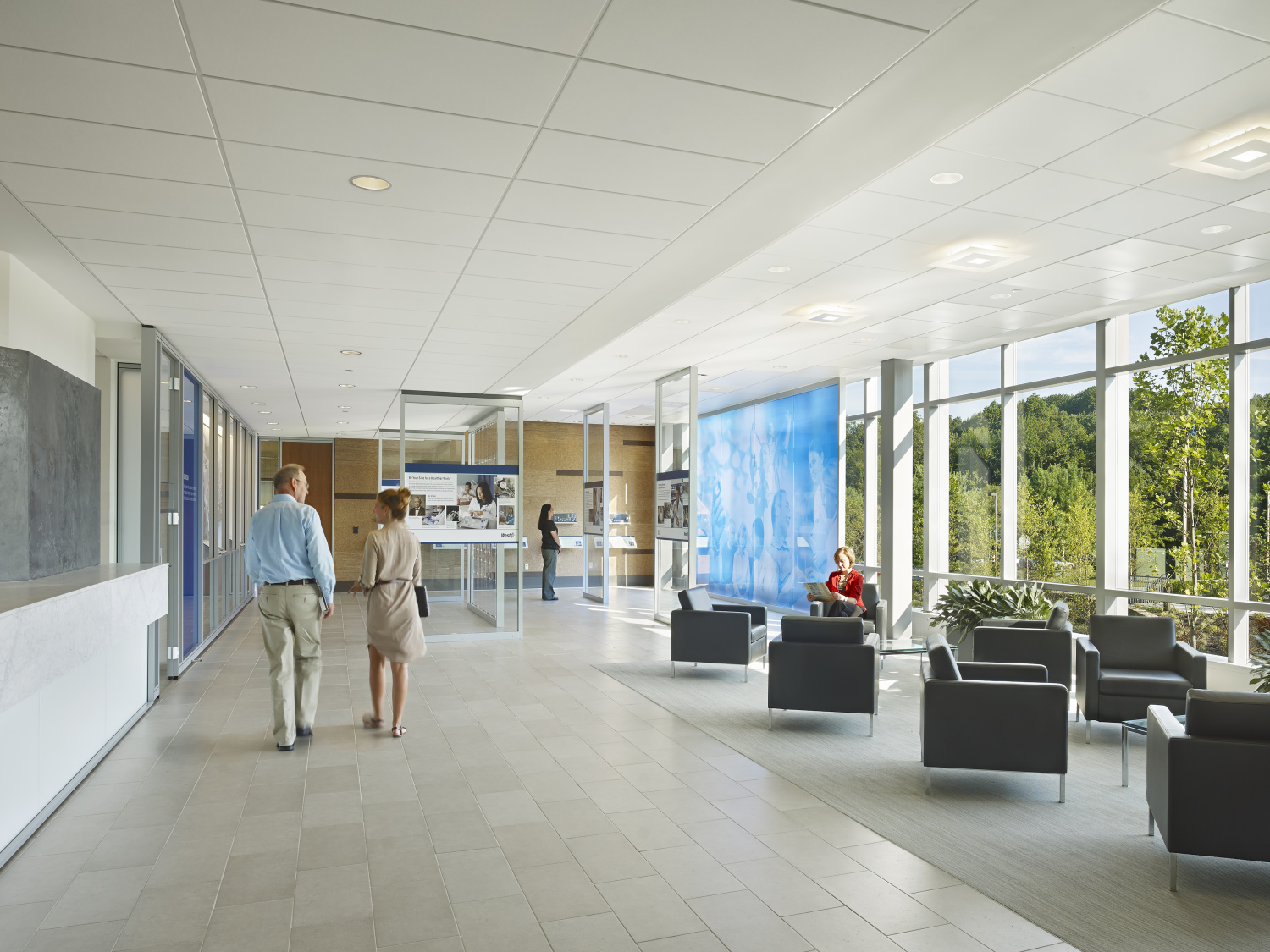 巴林格设计 西医药服务公司总部 绿色协作空间-0