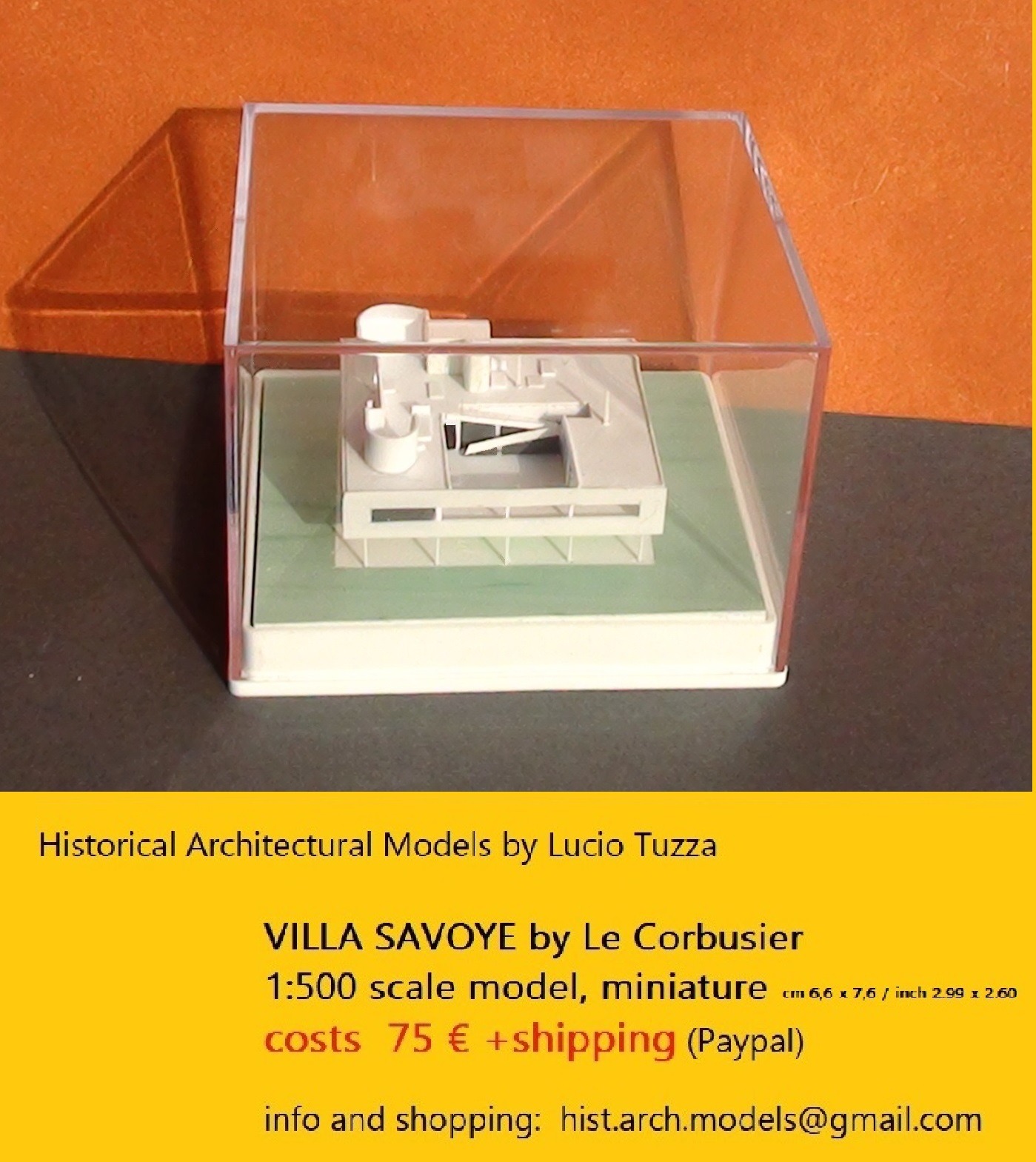 勒·柯布西耶的 Villa Savoye 微观再现-4