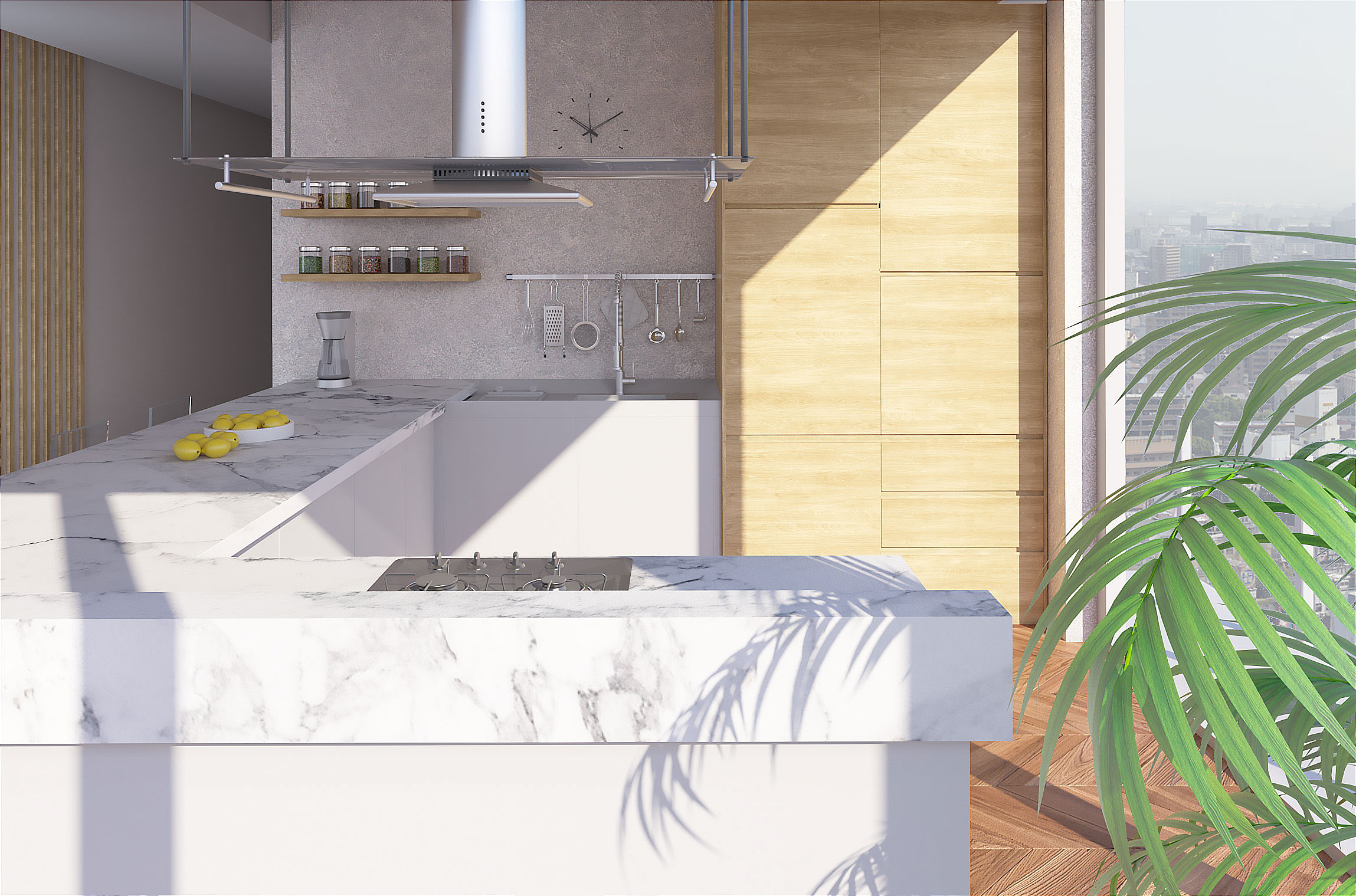 纽约光影公寓，打造极致生活空间-8