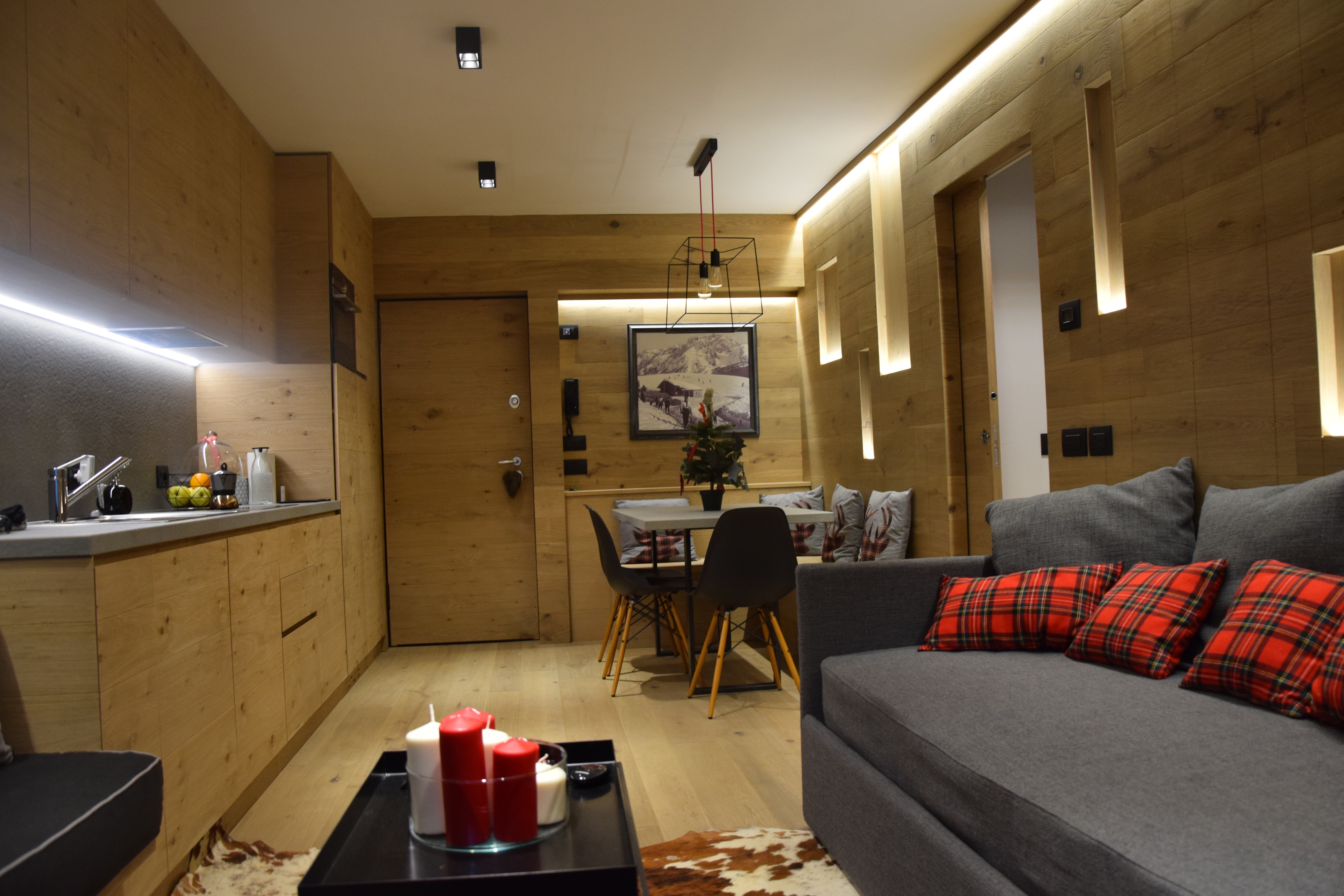 2017 年完成的阿尔卑斯山间别墅设计-11