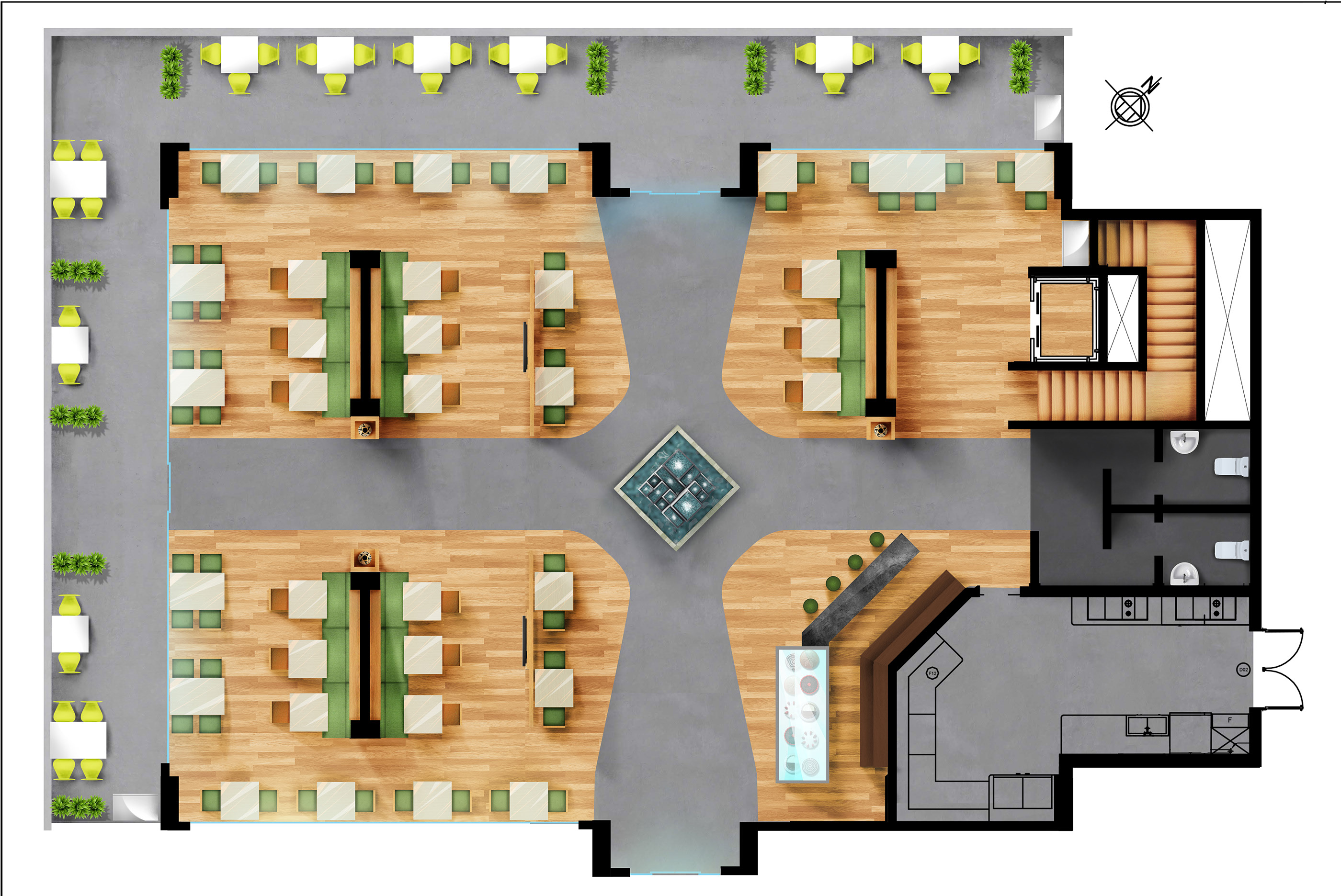 "咖啡拉提"室内设计案例解读-17