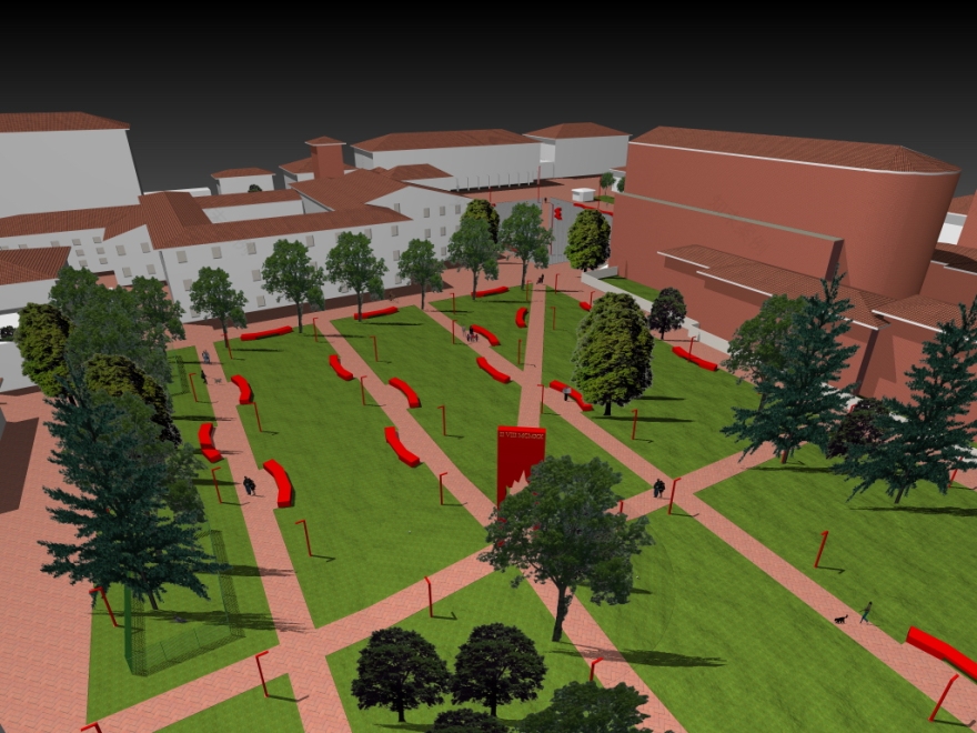 意大利 San Lazzaro di Savena 广场更新设计-8