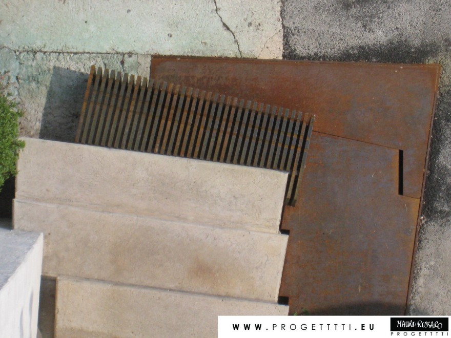 原生材料的艺术共鸣——Casa Rossaro 住宅设计-21