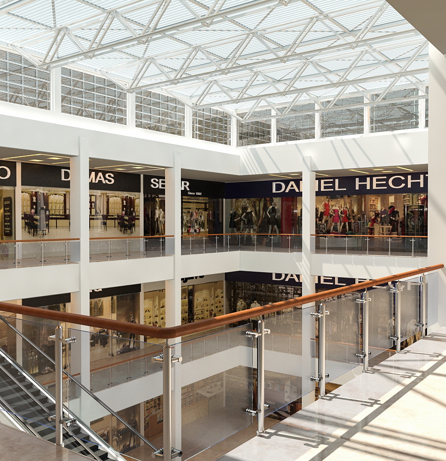 商业广场中庭室内设计案例解析-7