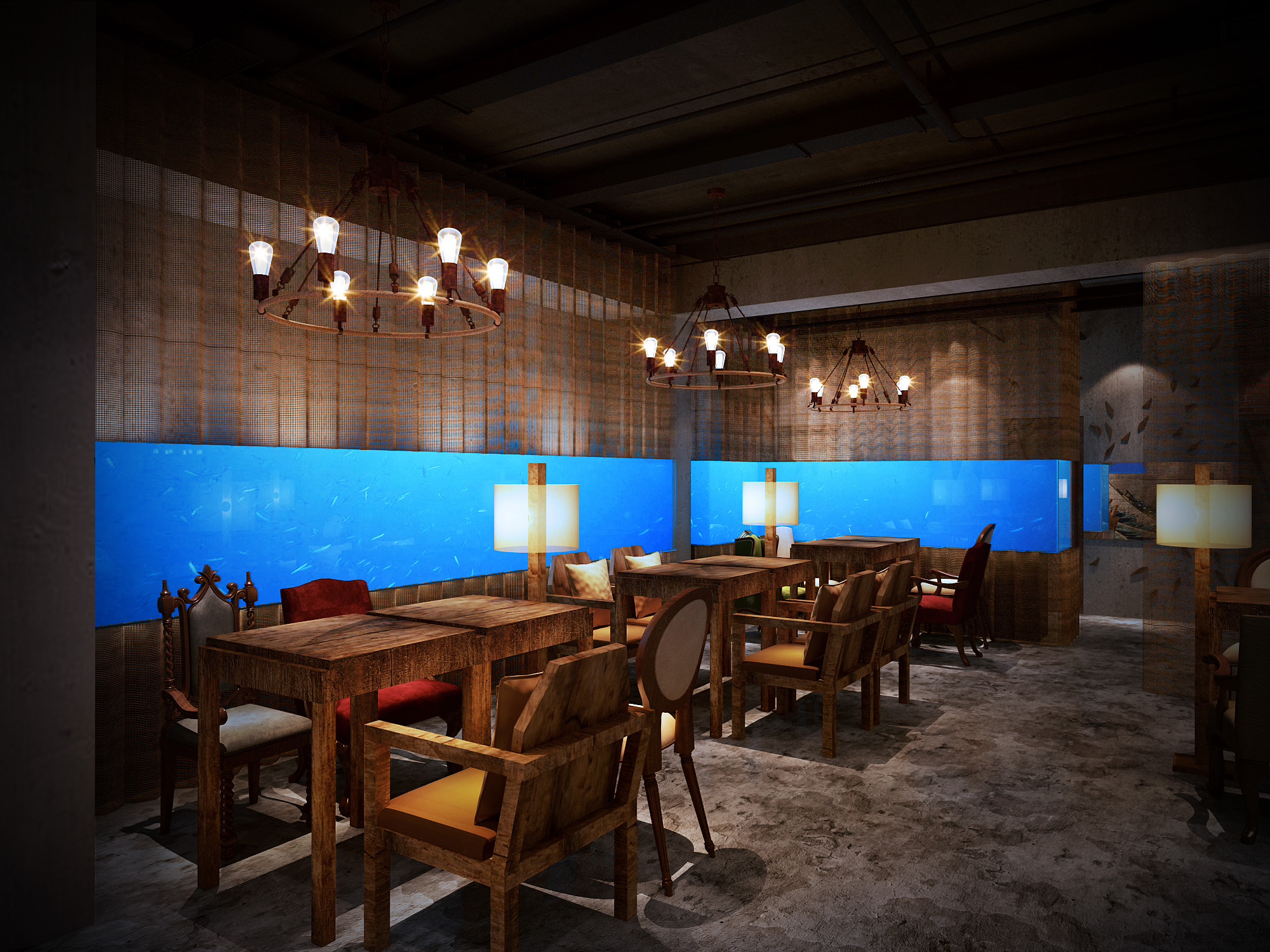 铜须水族主题会所-13