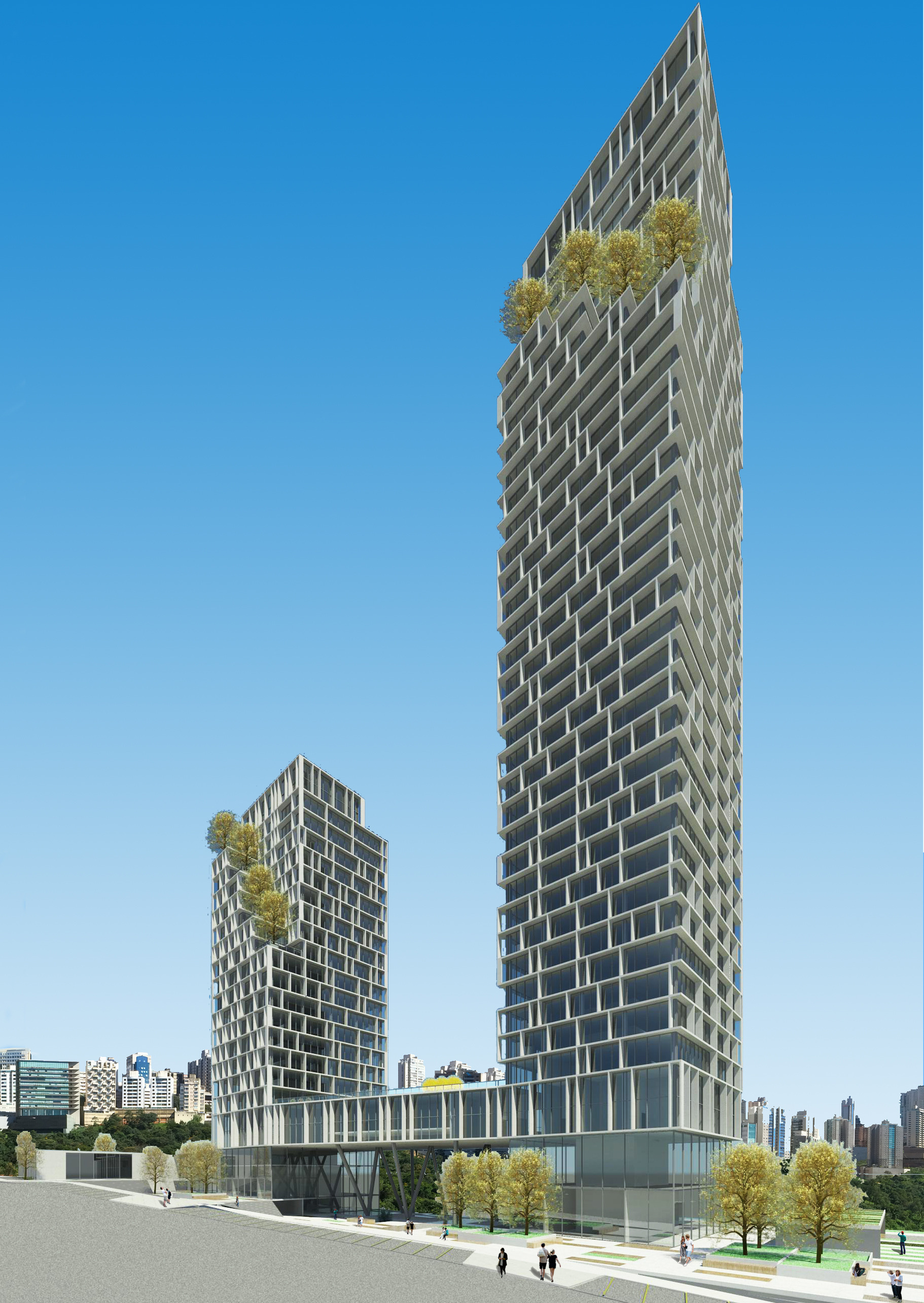 巴西 Nova Lima 9.970m² 摩天大楼设计-1