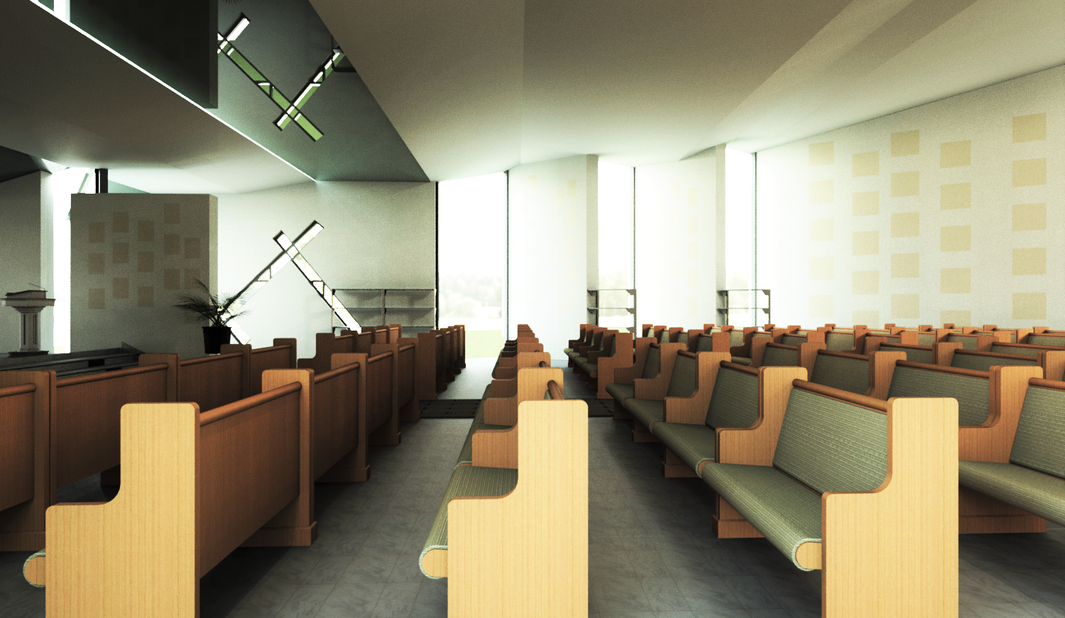 ABIN SAM STUDIO 打造教堂综合体设计,诠释宗教建筑新概念-3