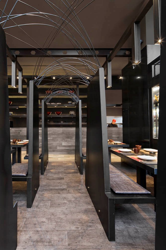 西班牙巴塞隆纳，日本料理店Umo Japanese Restaurant by Estudi Josep Cortina-2