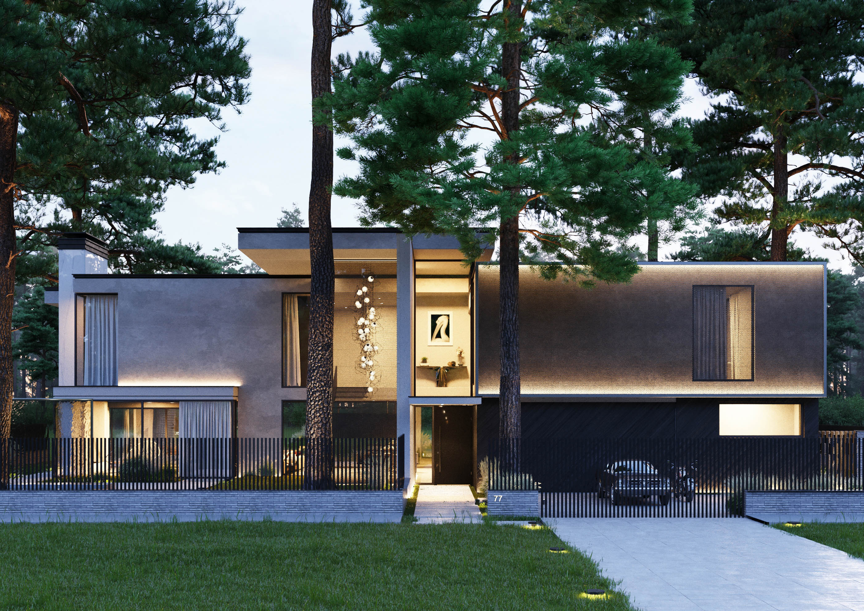 2018 年乡村单户住宅室内设计案例分析-5