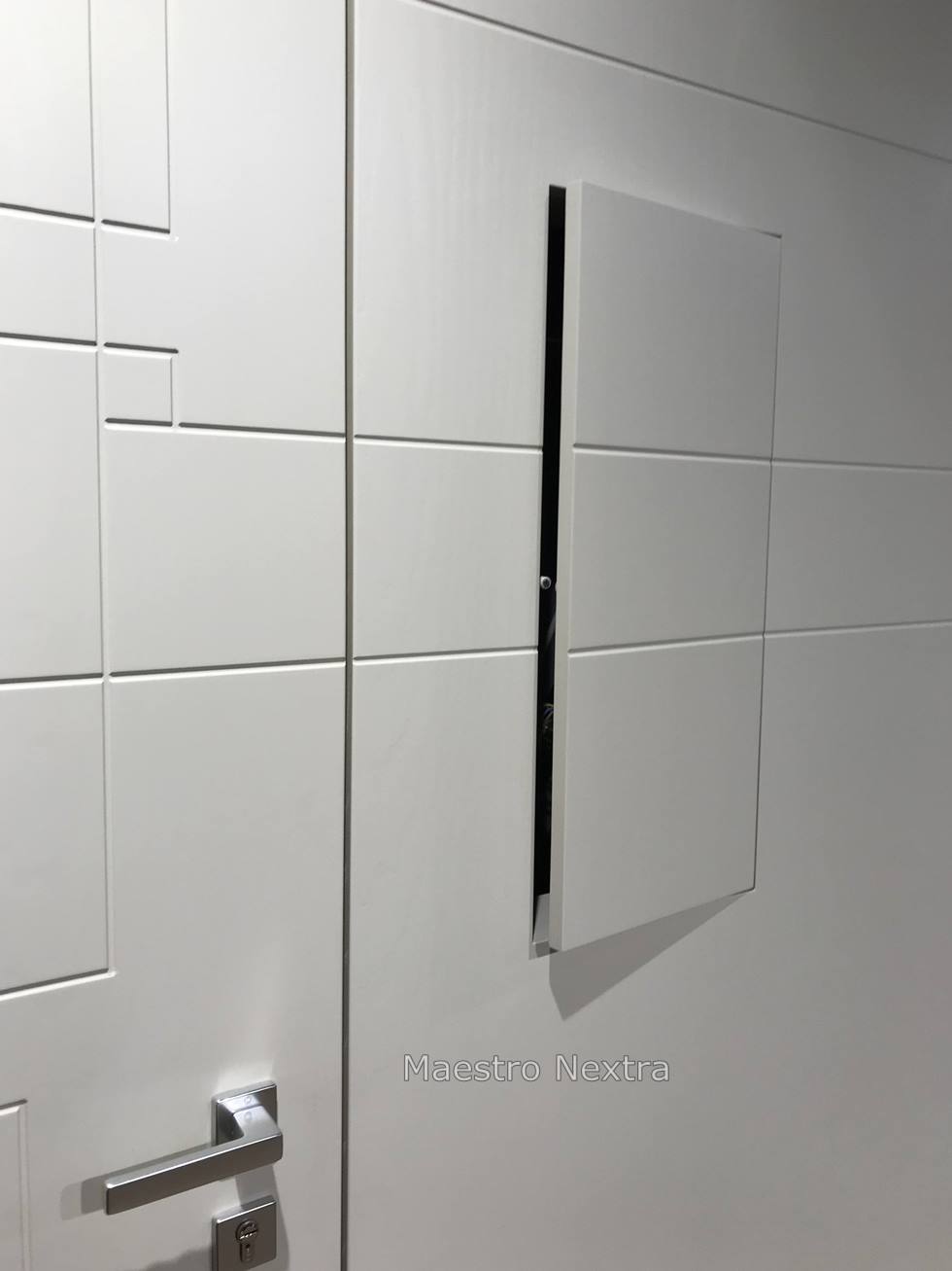 隐秘之门 | 现代木饰面墙壁的创意设计-7