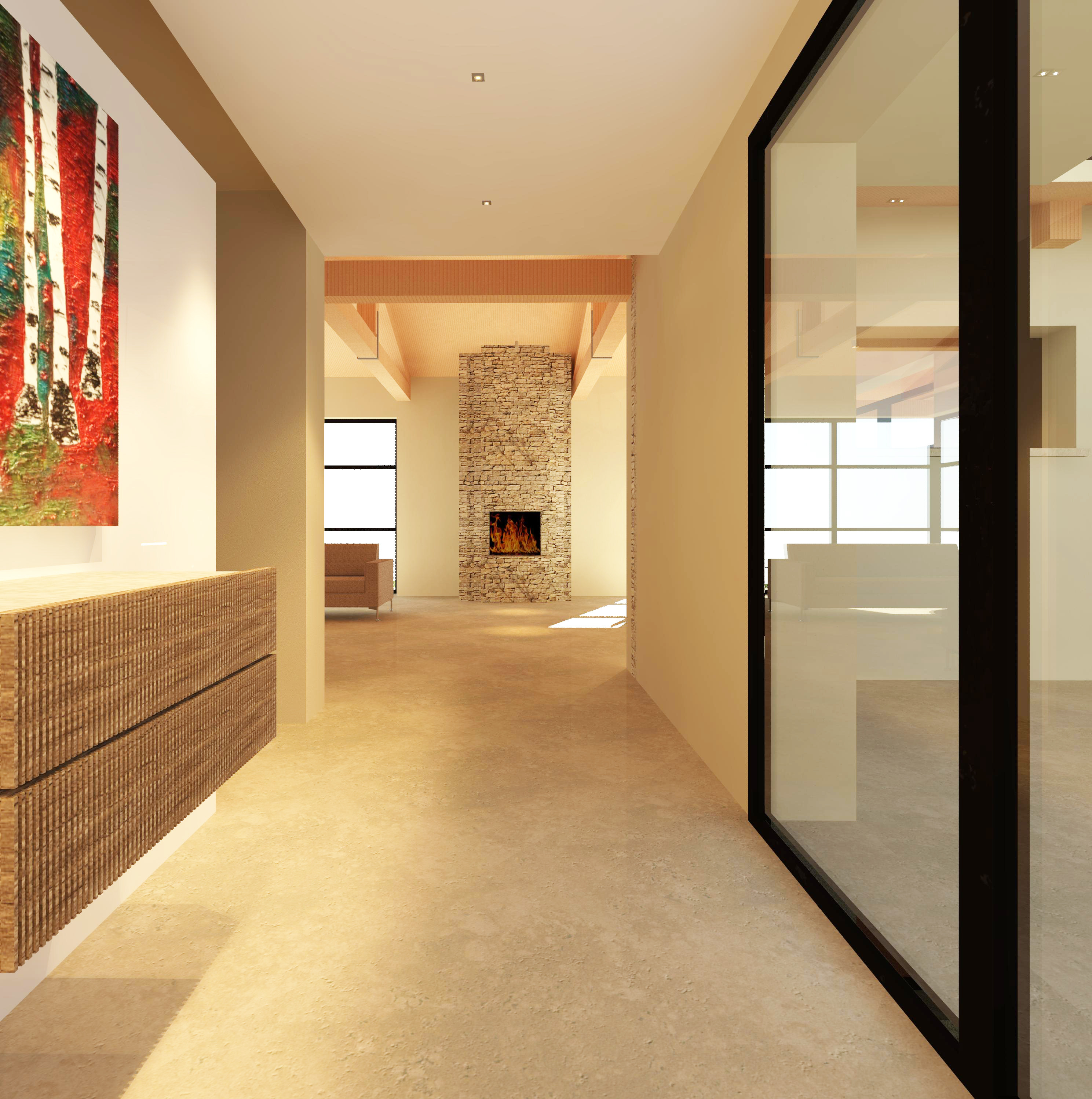 意大利 Costermano 湖畔木质别墅-4