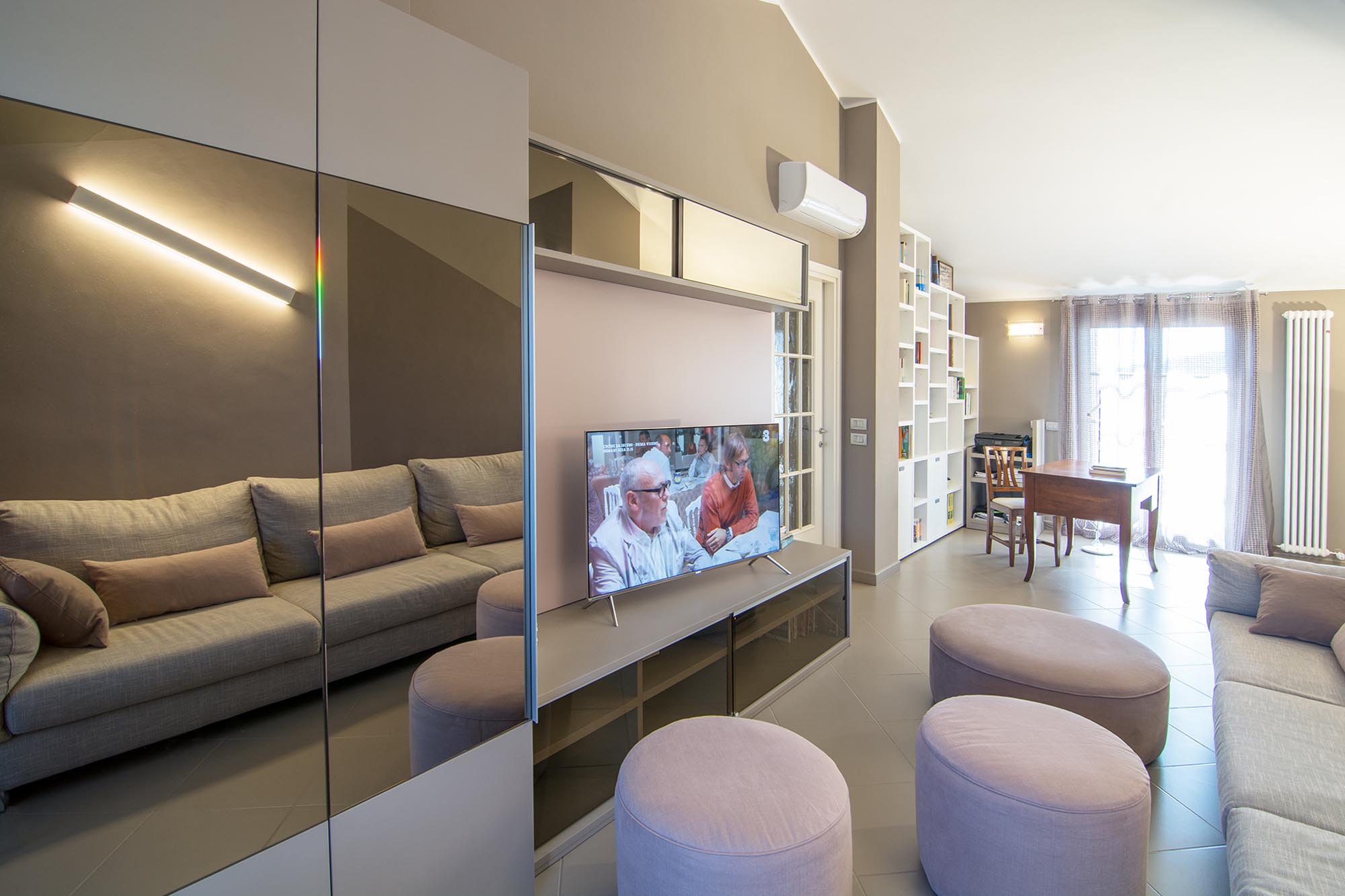 几何形状阁楼 | 从冷漠到温馨的蜕变-56