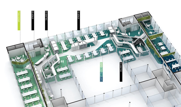 飞利浦照明总部中庭,熔岩设计的智能光“树”营造独特空间-19