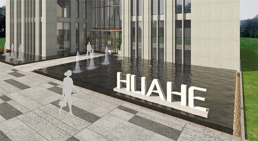 通信技术企业办公楼设计-1