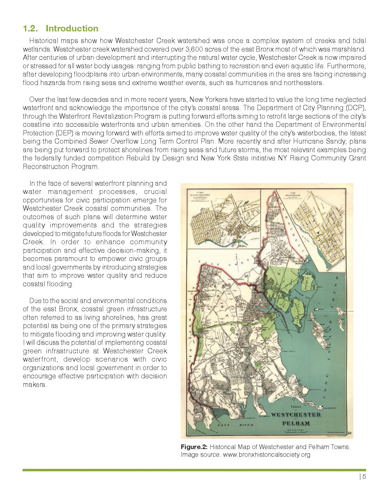 绿色海岸基础设施 · 改善西切斯特溪水质的方案-0