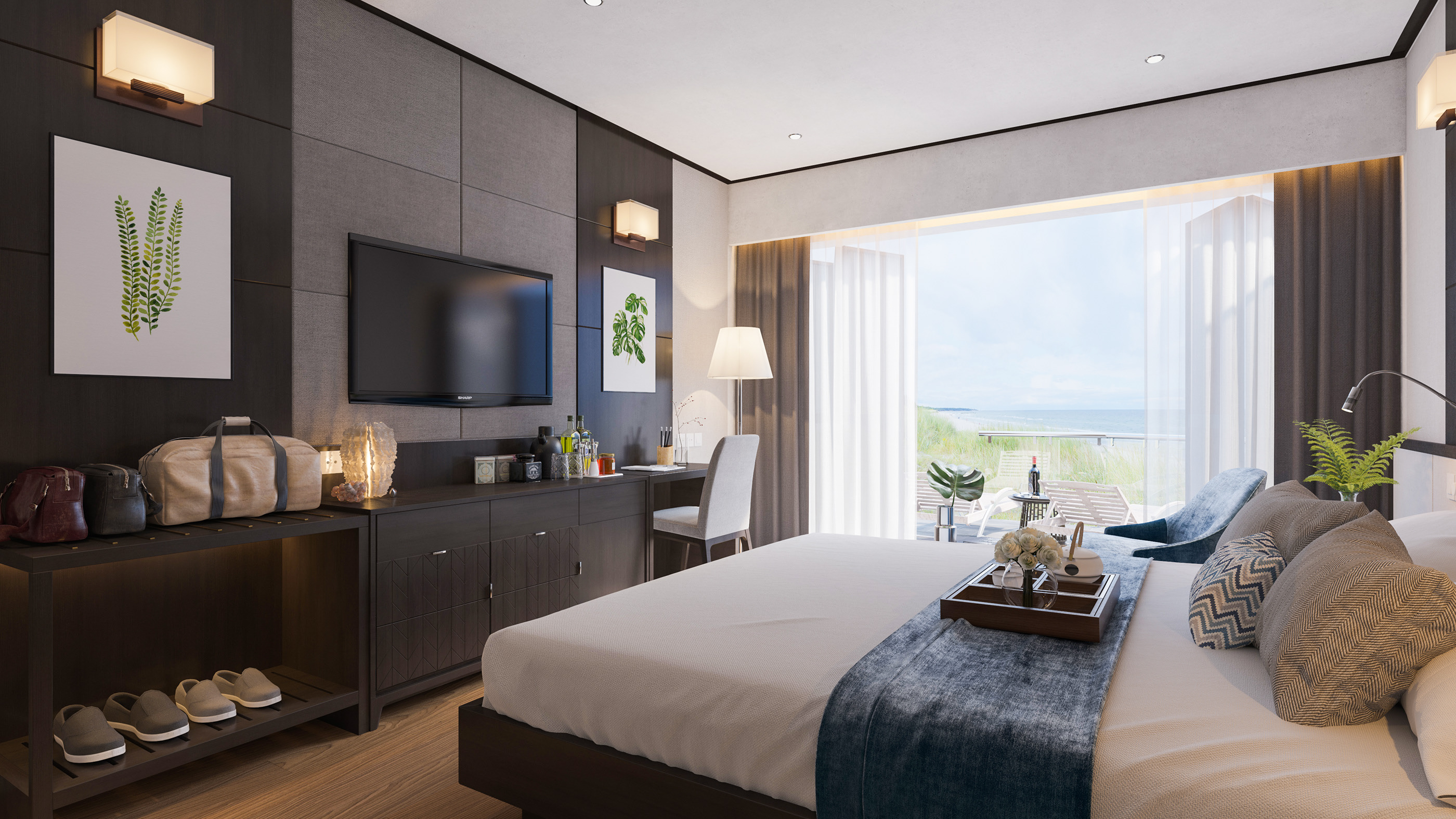 越南 Saigon MuiNe 度假村的豪华客房设计-4