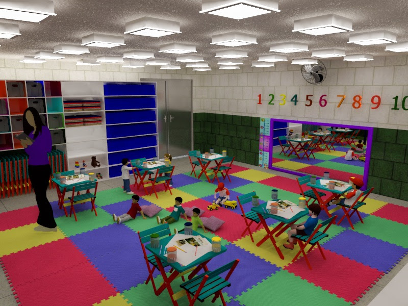 巴西 Guacuri 区幼儿园快速低成本改革-9