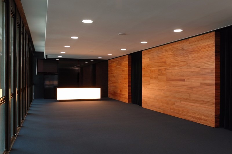 木质“乐器”奏响 SEC 会议中心-1