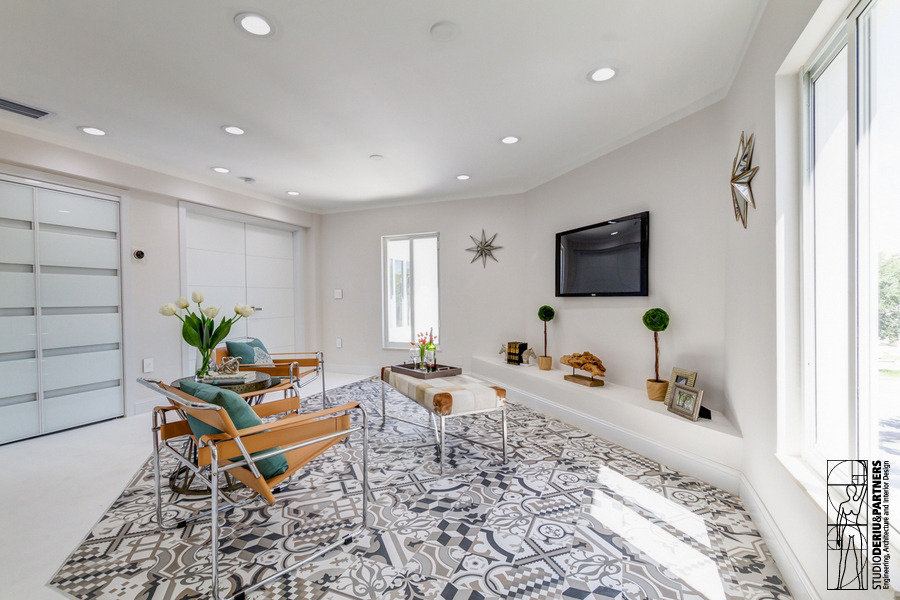 1941 年地中海风格别墅的现代改造-55