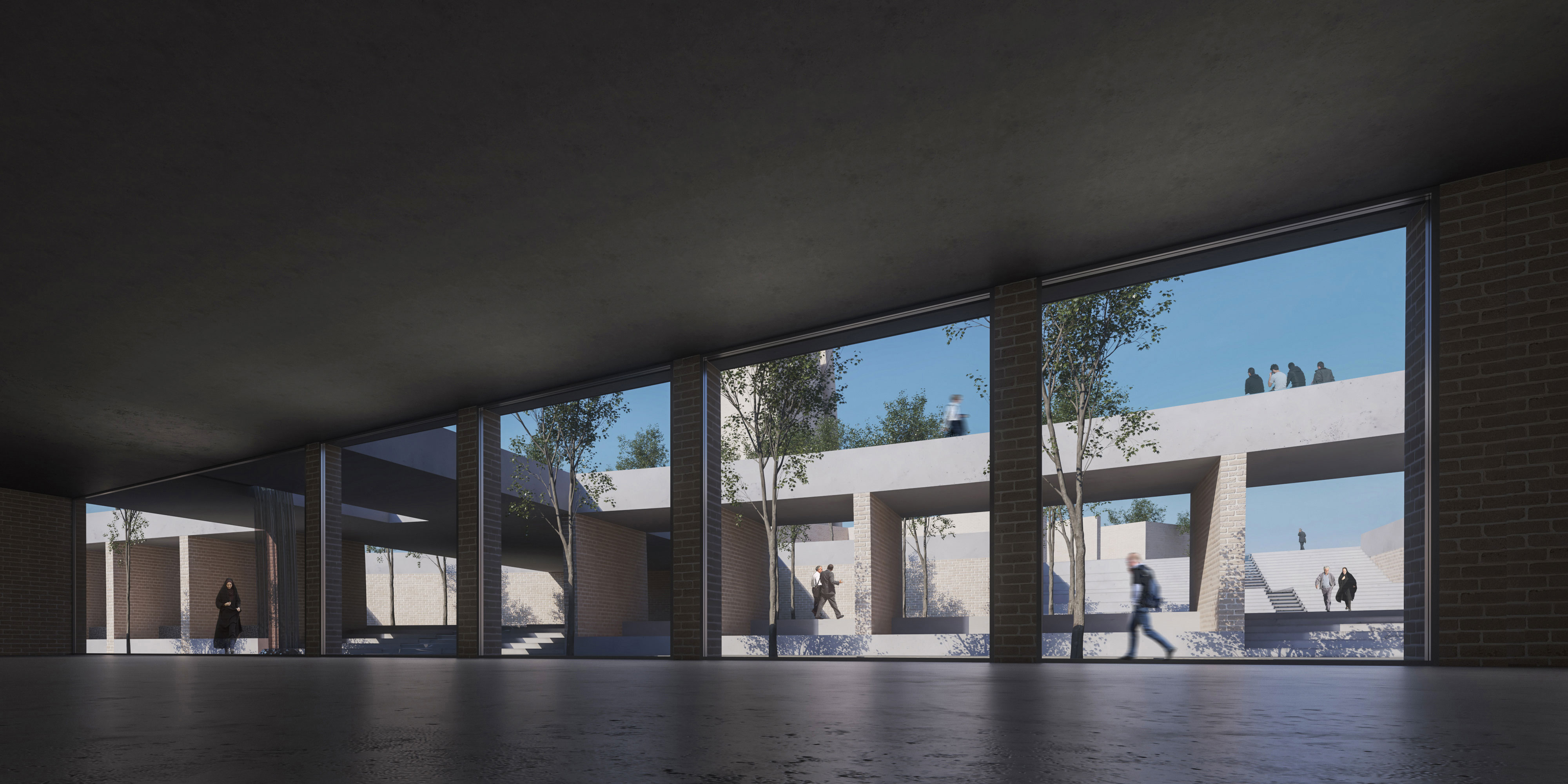 伊朗 Golshahr 清真寺与广场——融合历史文化的现代设计-13