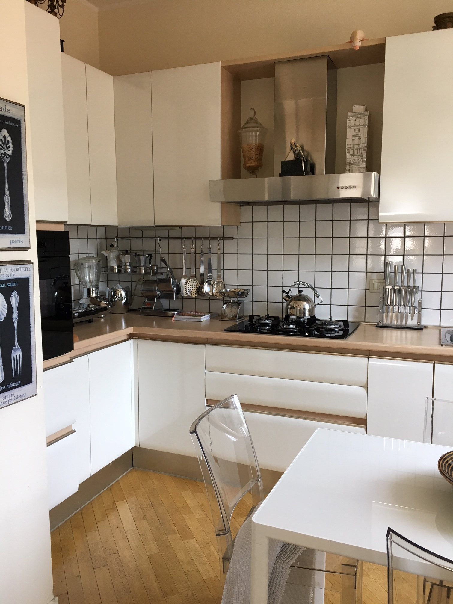 2017 年公寓室内设计案例 | 厨房与书房一体化改造-5