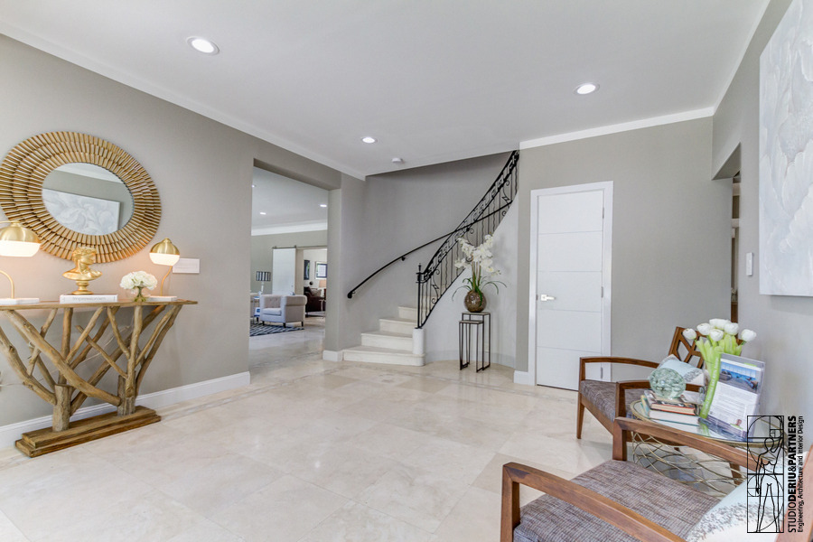 1941 年地中海风格别墅的现代改造-11