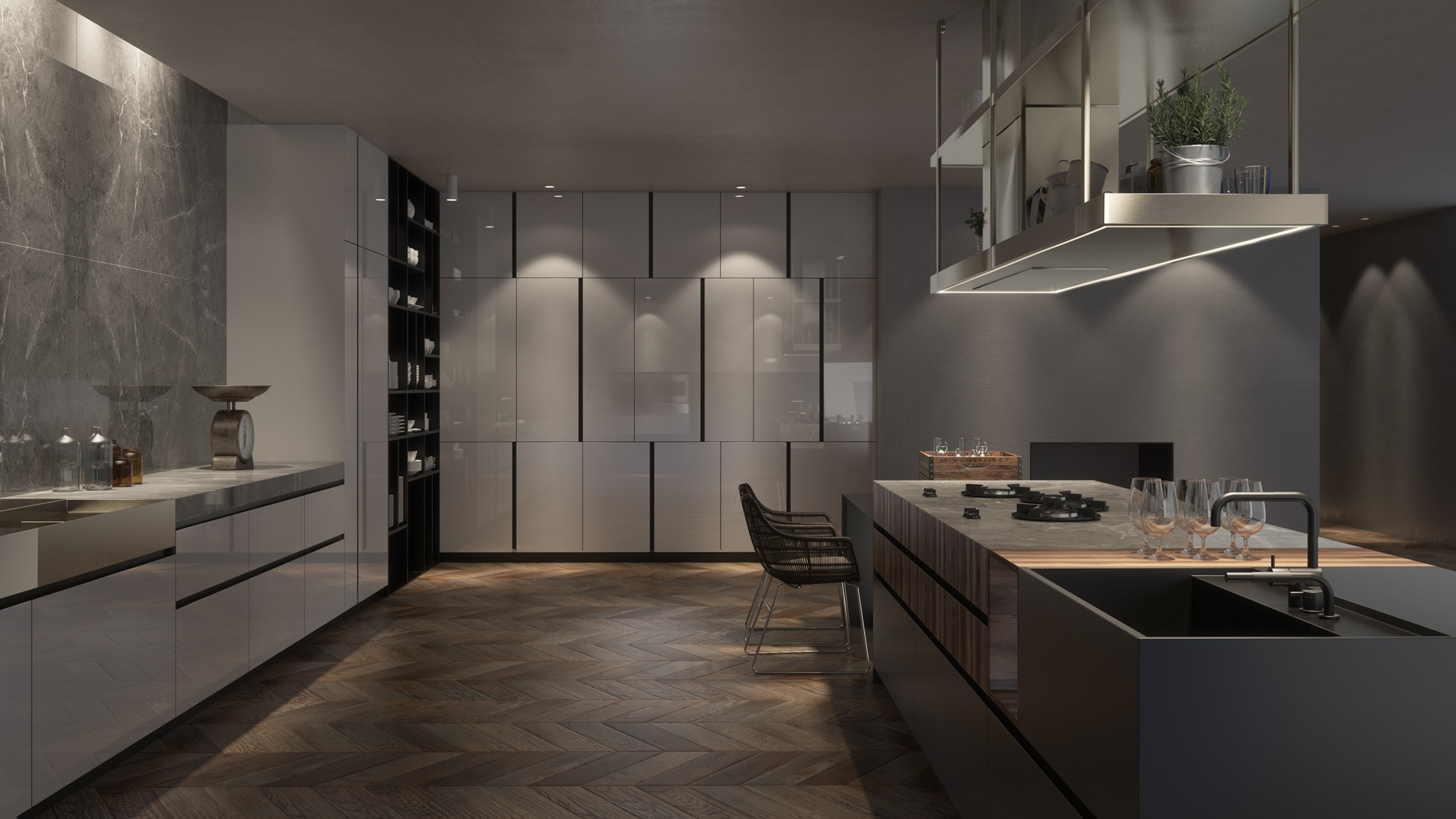 灵活模块化 BOXY 厨房-1