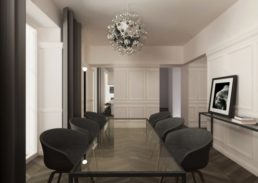 历史建筑的现代重生 | 阿尔巴涅塞大道的豪华复式公寓-7