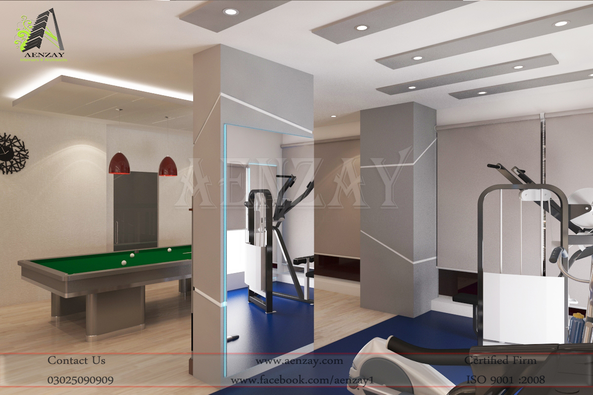 Software House Gym Area Designed by AenZay-6