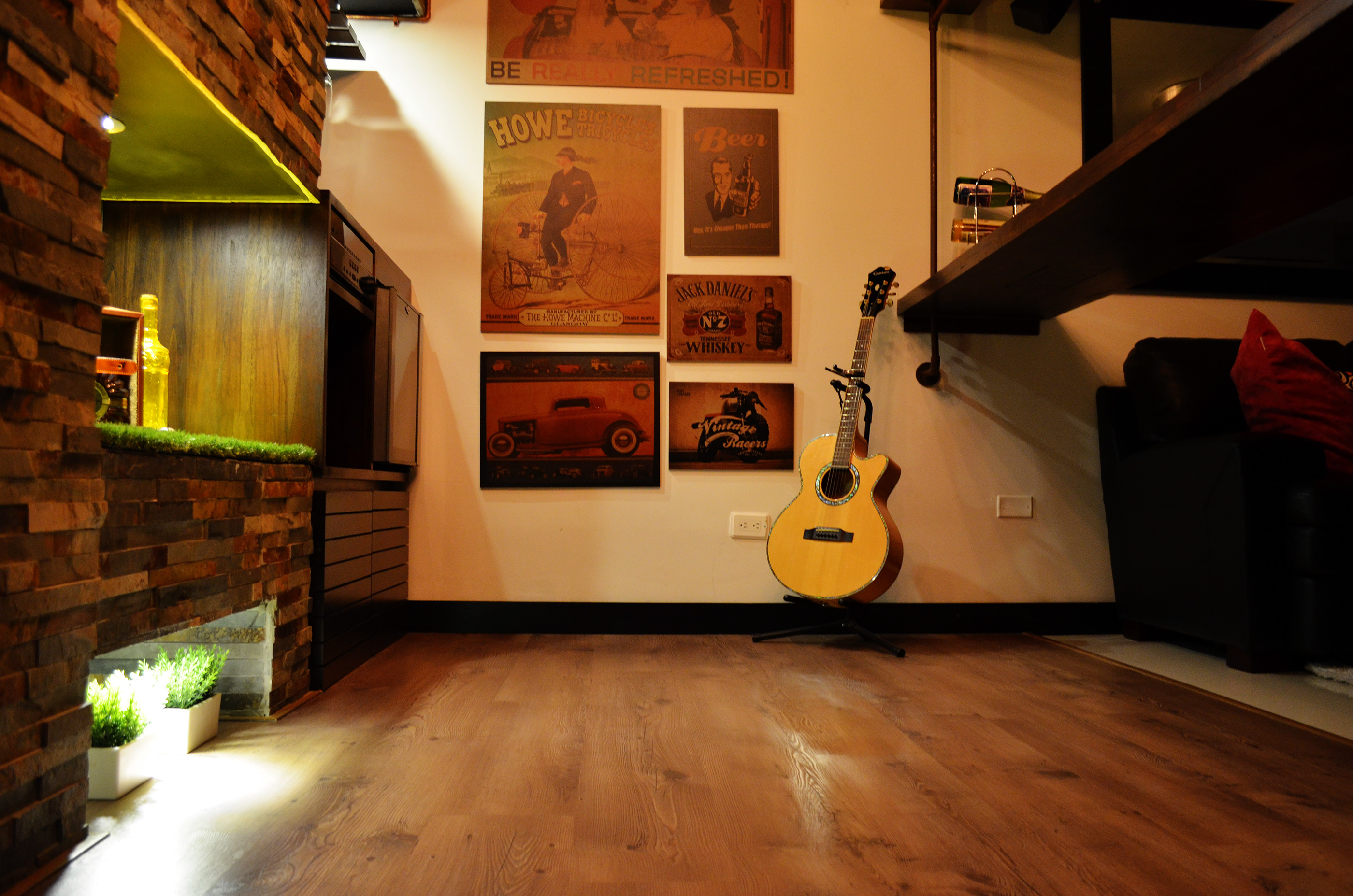 复古工业风 R-Bar | 温馨品酒空间-7