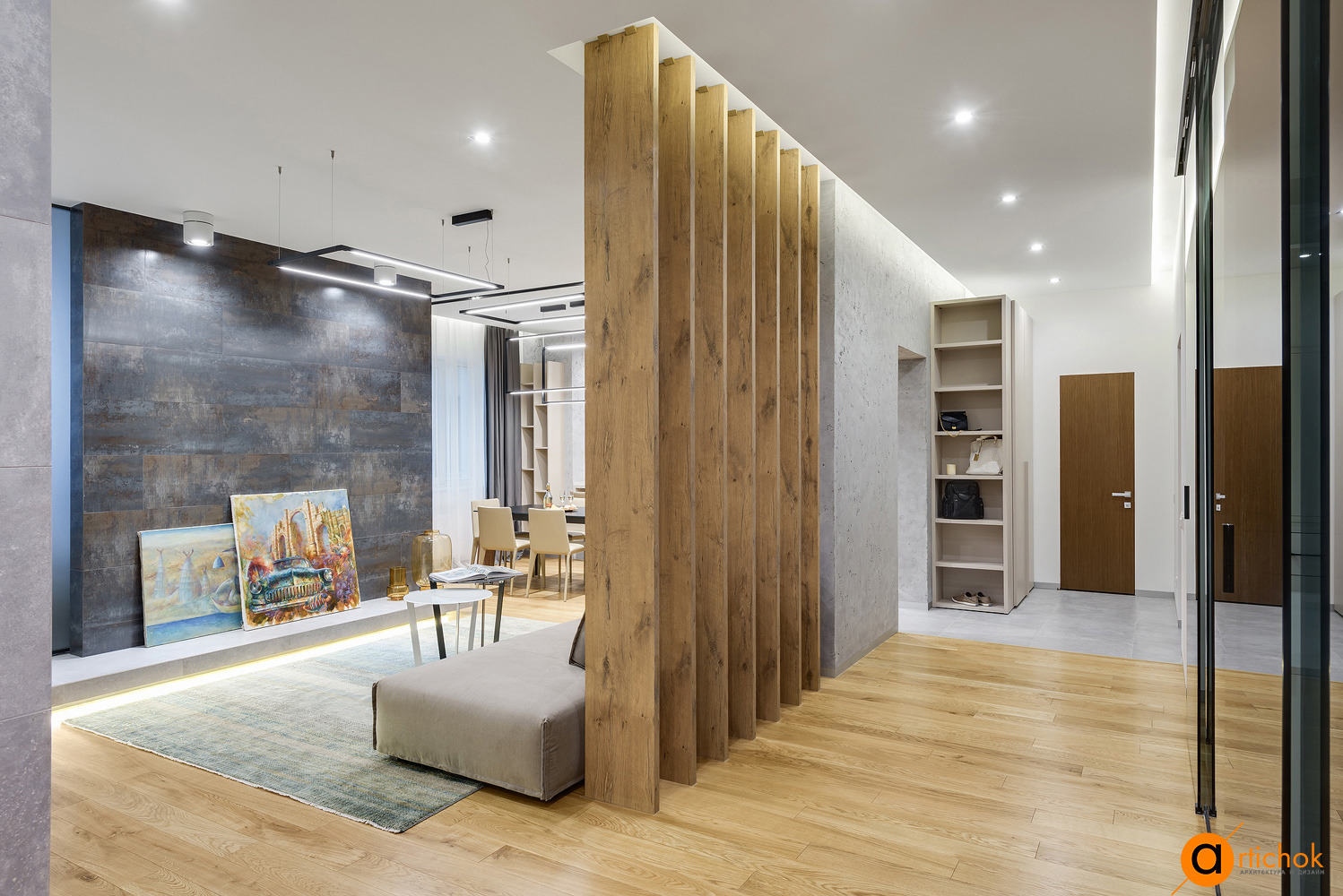 融合功能与舒适的现代公寓设计-7