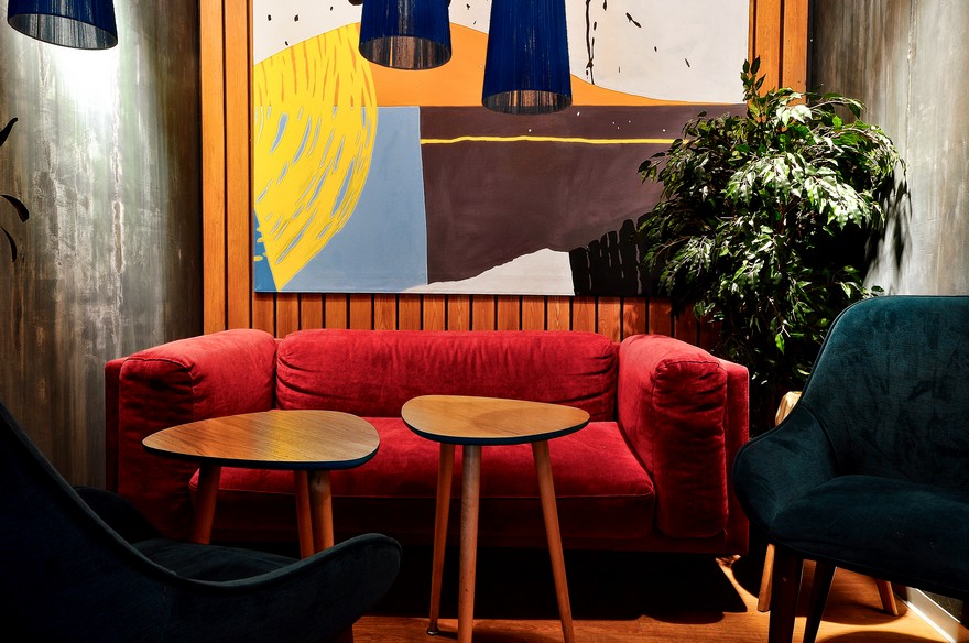 俄罗斯红色杯咖啡厅 | ALLARTSDESIGN 的 38 平米空间魔法-15
